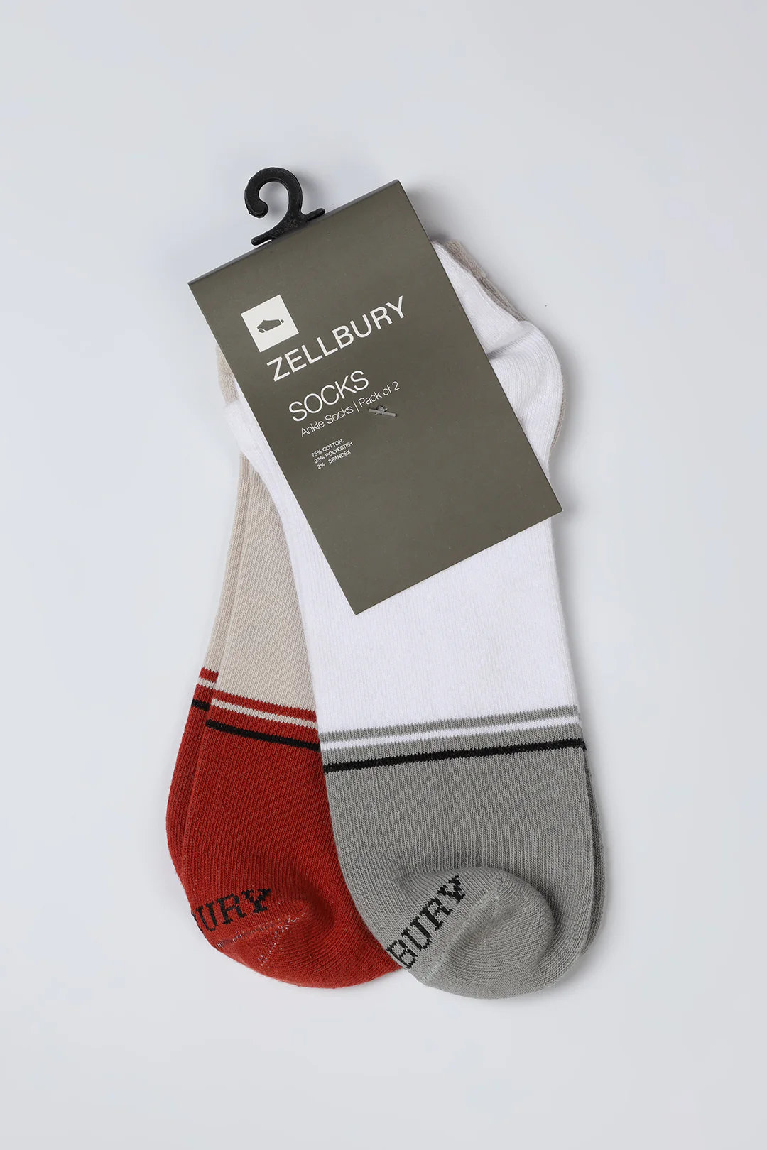 Ankle Socks - A003 (Pack of 2) - Image 3