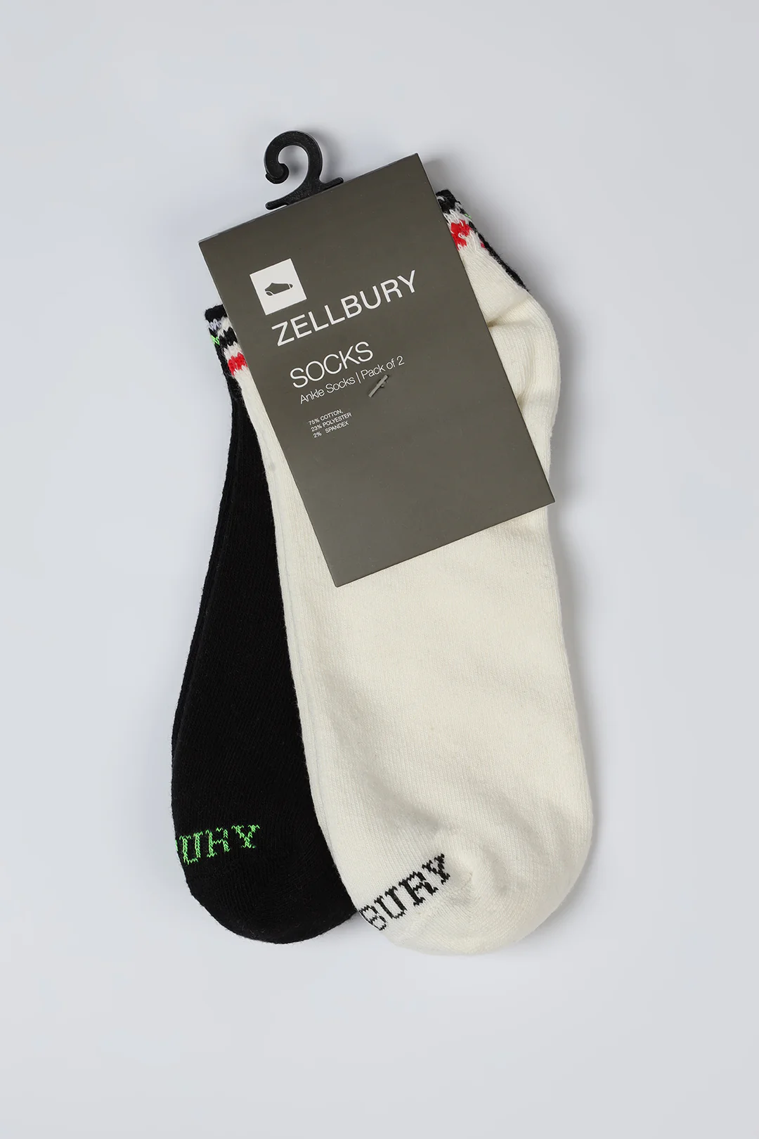 Ankle Socks - A004 (Pack of 2) - Image 3