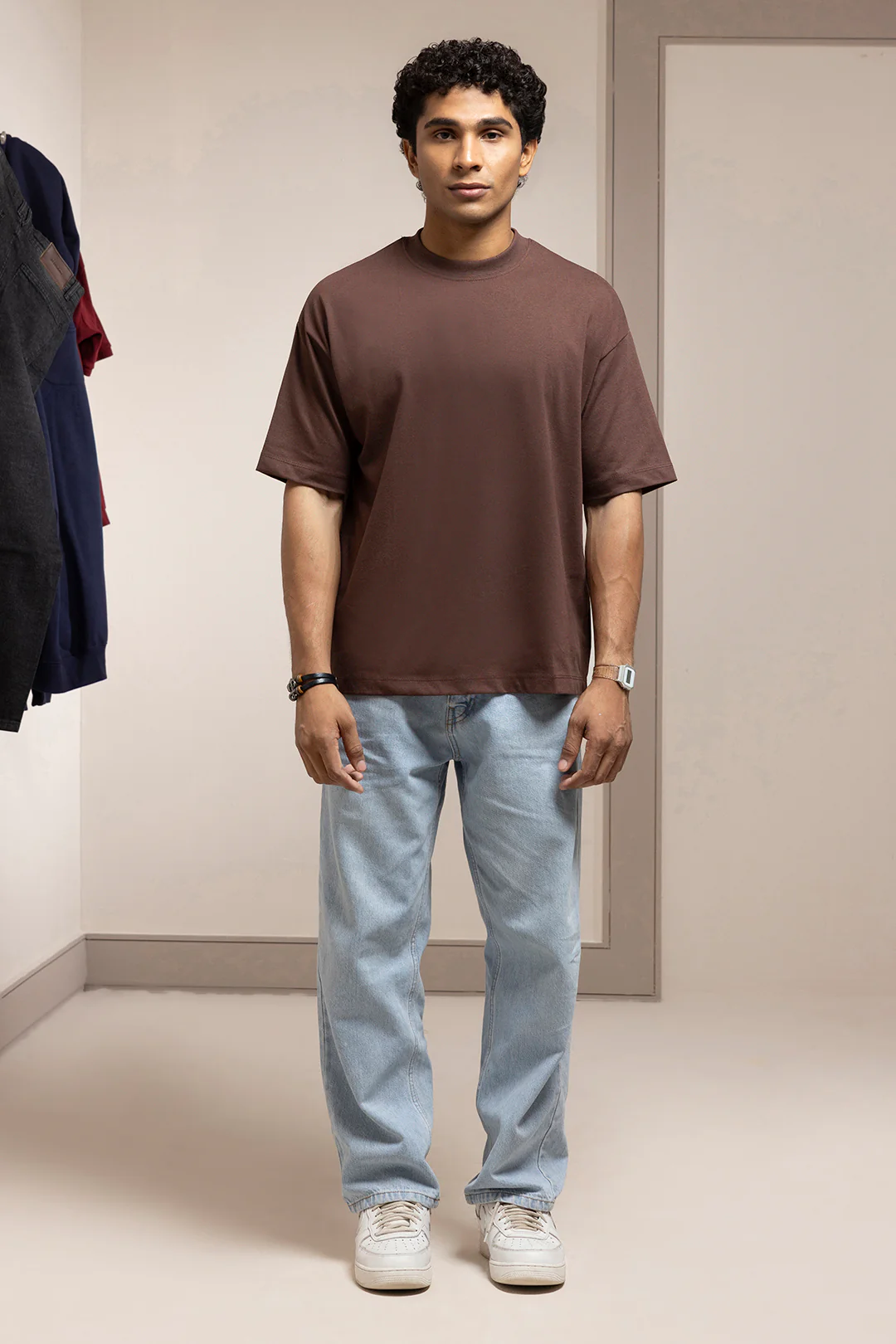 Basic Oversized T-Shirt - D004 - Image 2
