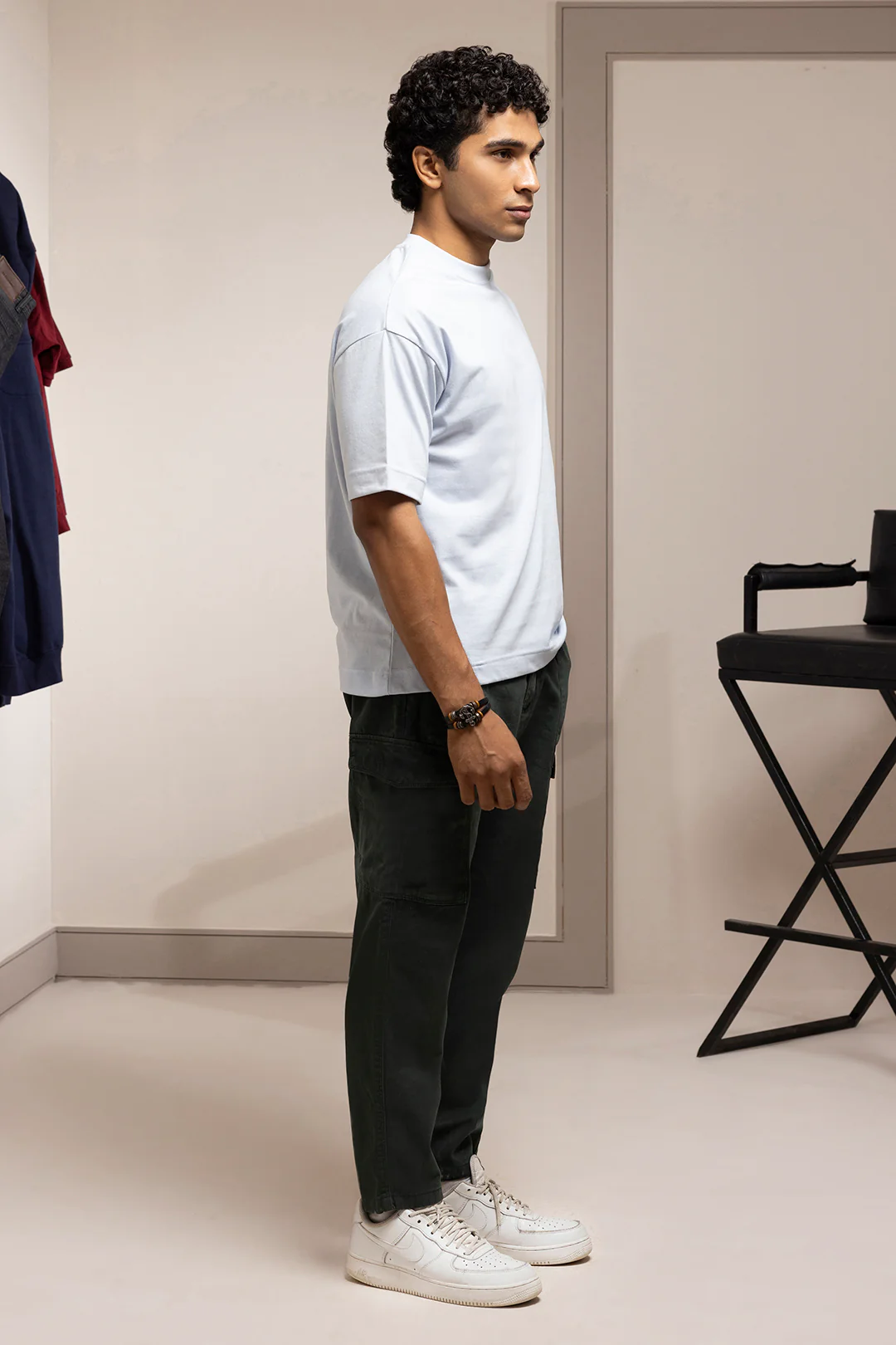 Basic Oversized T-Shirt - D006 - Image 6