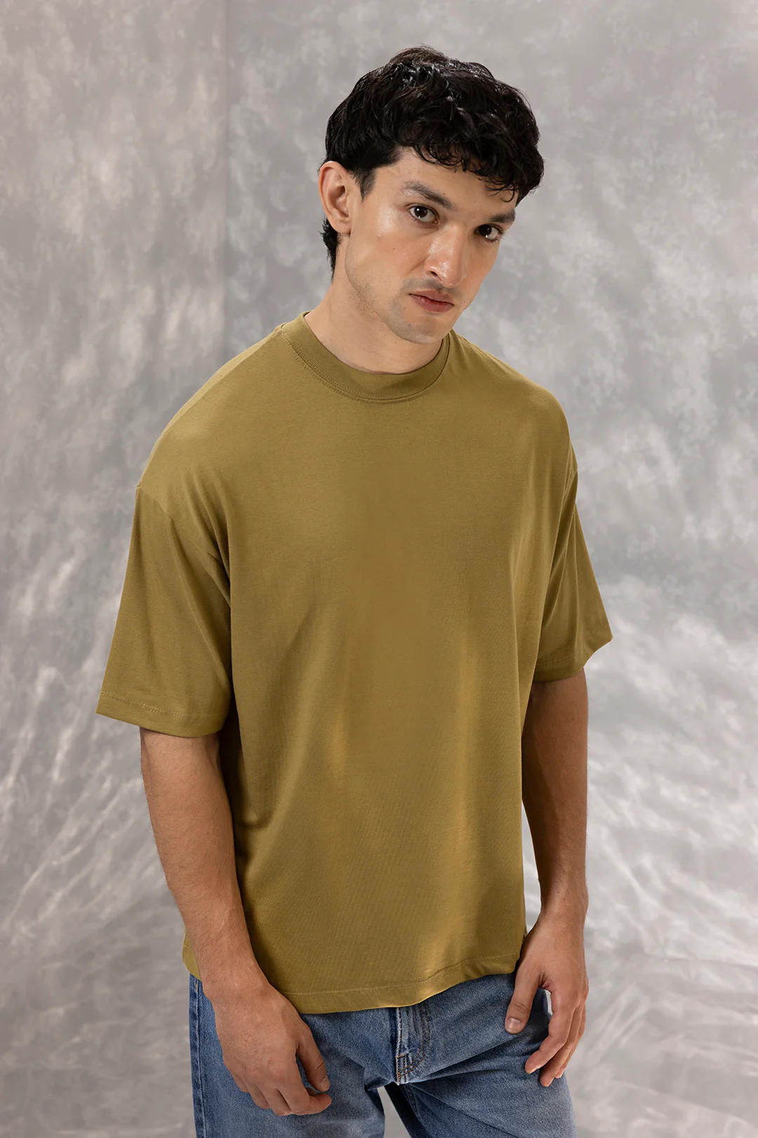 Basic Oversized T-Shirt - D007 - Image 5