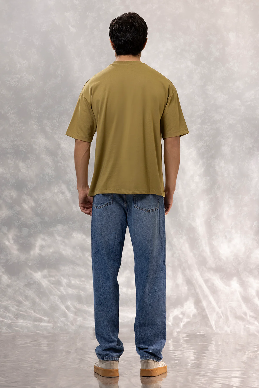 Basic Oversized T-Shirt - D007 - Image 7