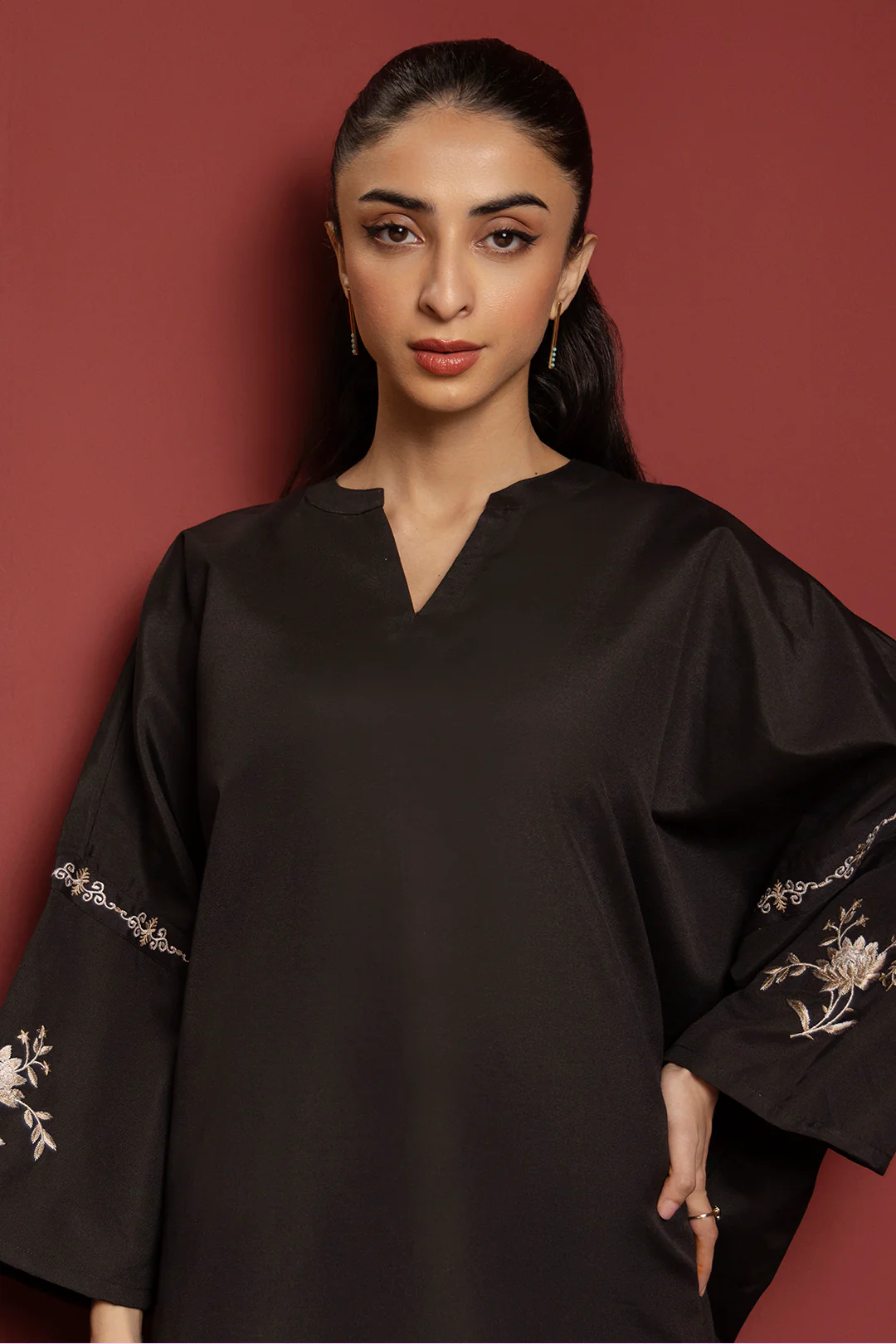 Embroidered Co-Ord Set - 0072 - Image 2