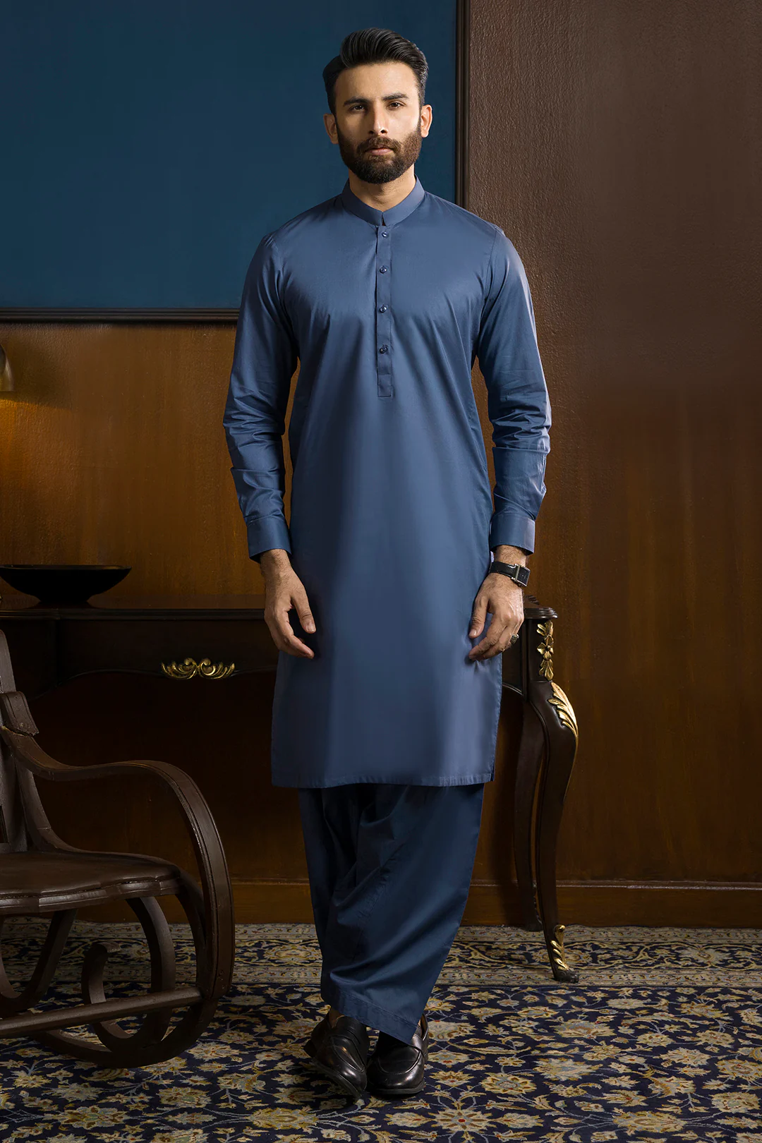 Comfort-Cotton Shalwar Kameez - 5201 - Image 2