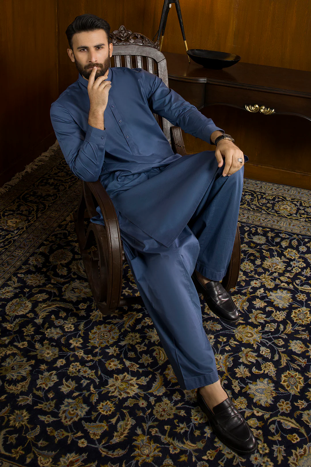 Comfort-Cotton Shalwar Kameez - 5201 - Image 7