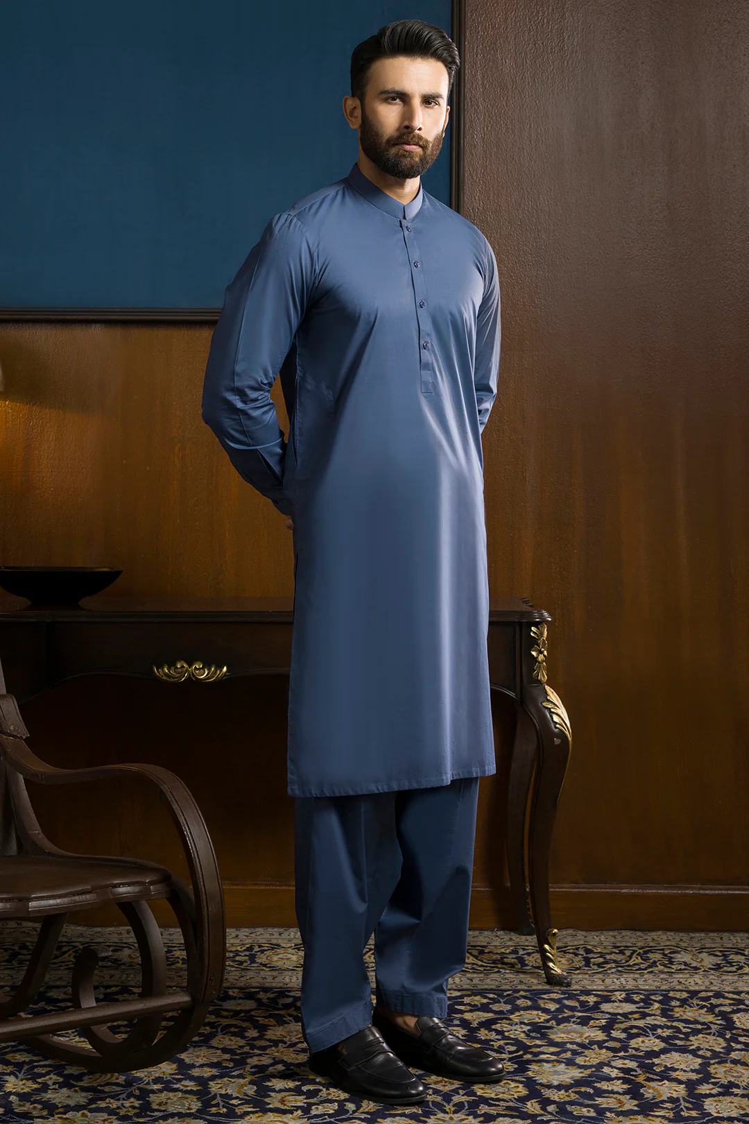 Comfort-Cotton Shalwar Kameez - 5201 - Image 8