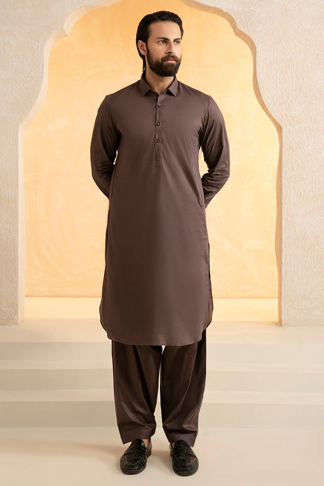 Comfort-Cotton Shalwar Kameez - 4010 - Image 2