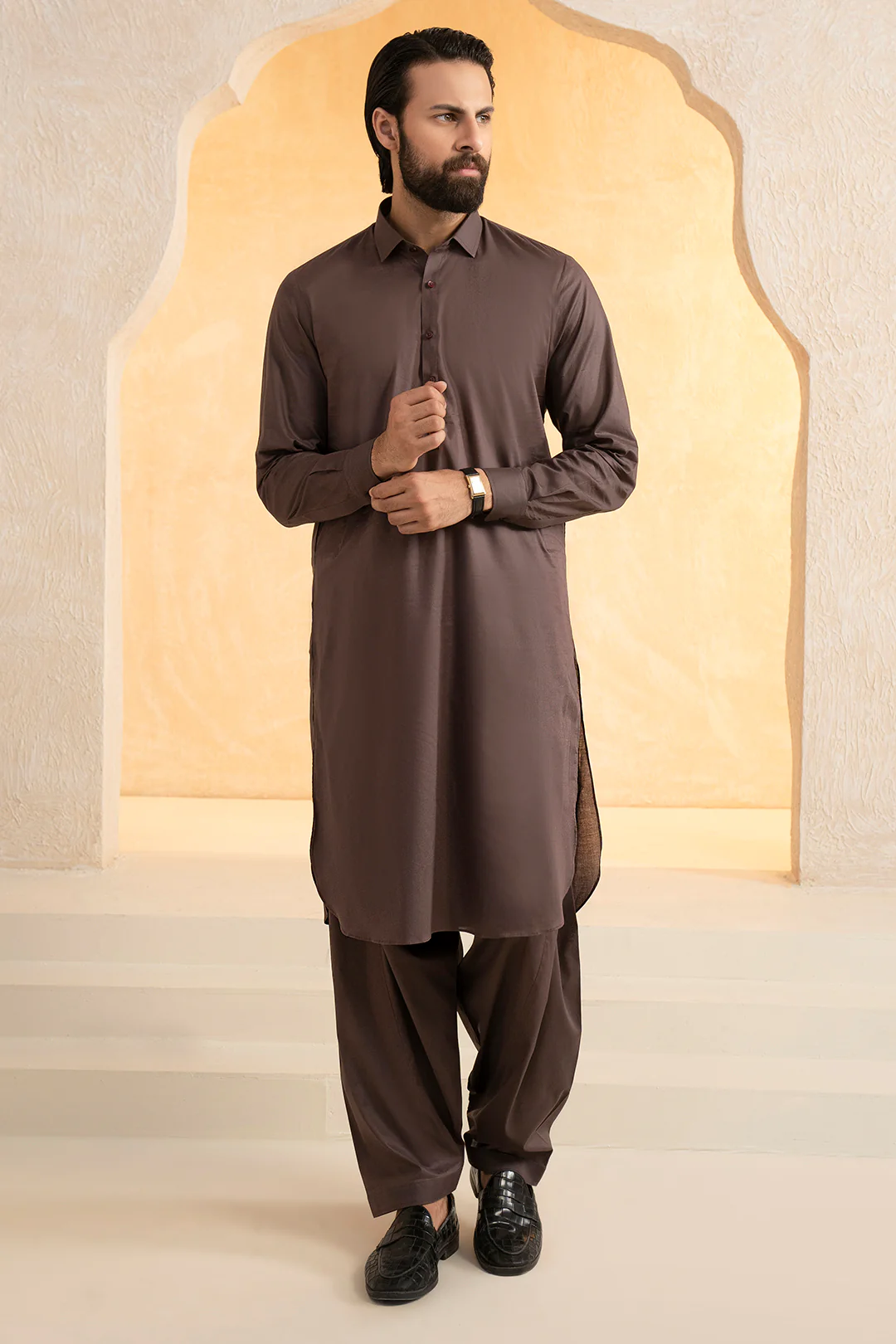 Comfort-Cotton Shalwar Kameez - 4010 - Image 5
