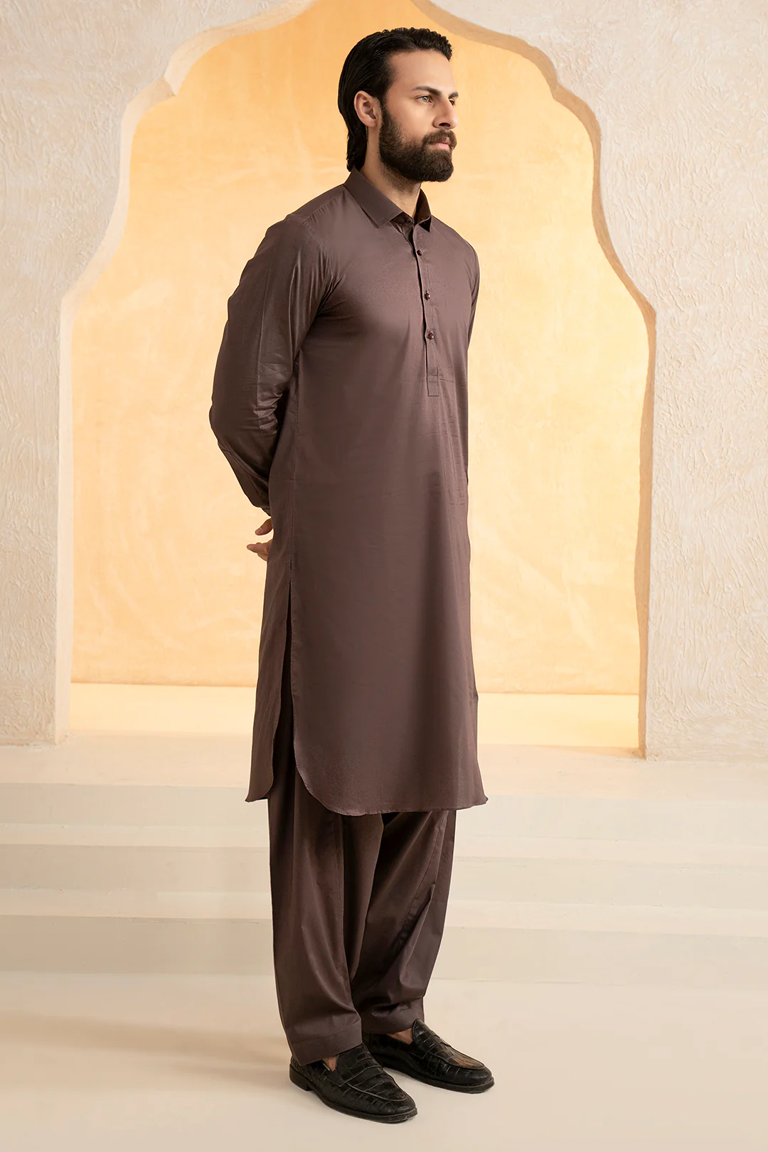 Comfort-Cotton Shalwar Kameez - 4010 - Image 6