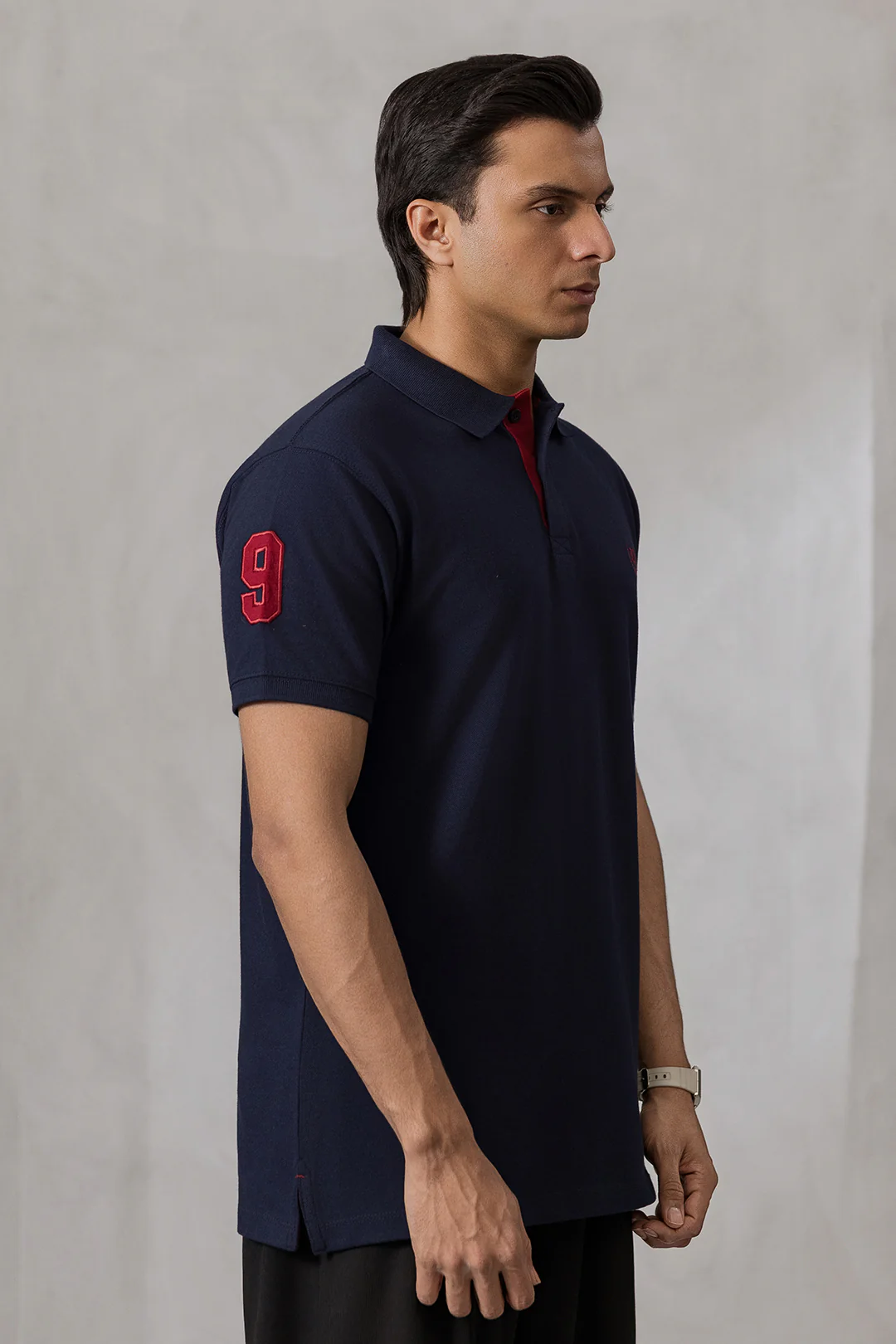 Contrast Placket Polo - 6004 - Image 28