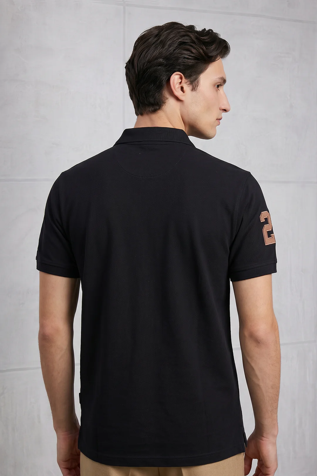 Contrast Placket Polo - 6004 - Image 5