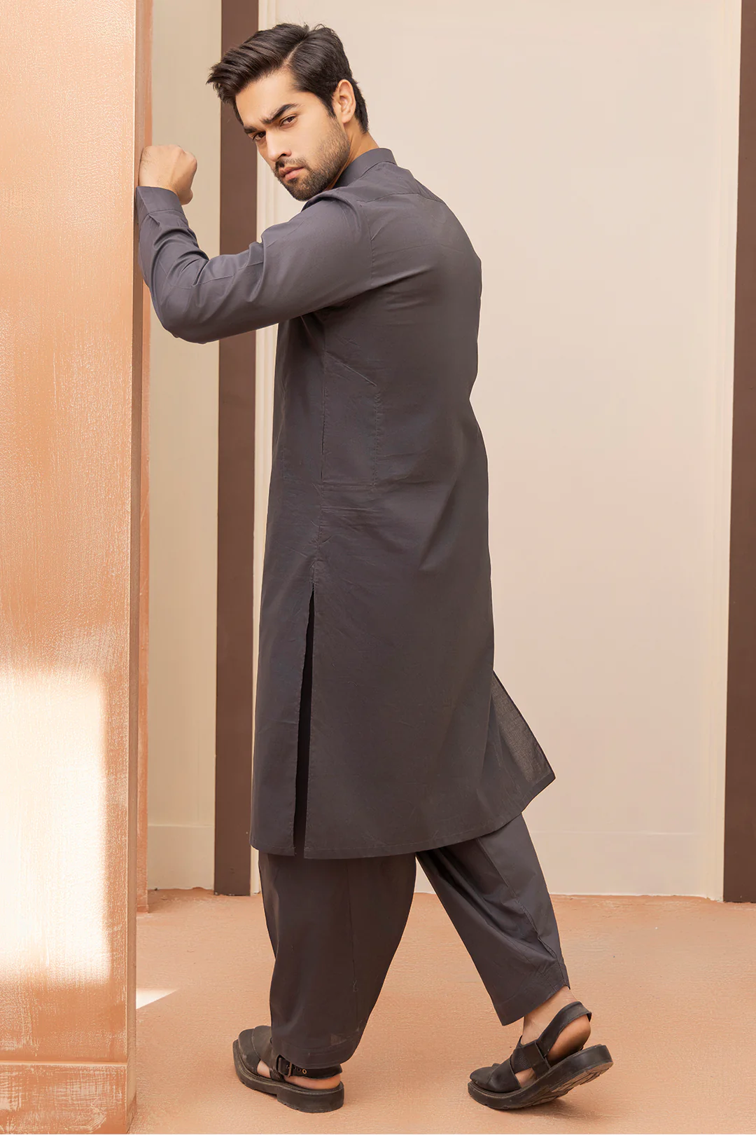 Comfort Cotton Shalwar Kameez - 0034 - Image 65