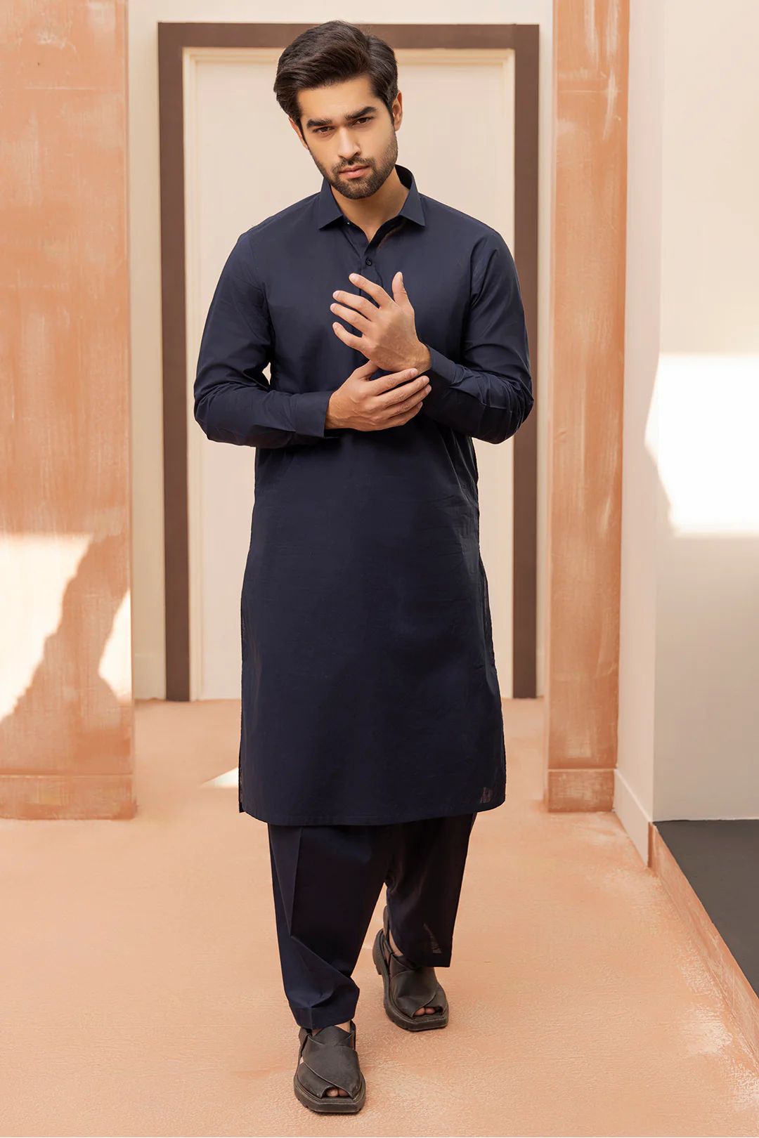 Comfort Cotton Shalwar Kameez - 0034 - Image 71