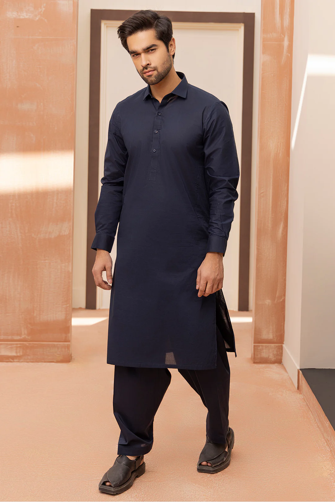 Comfort Cotton Shalwar Kameez - 0034 - Image 73