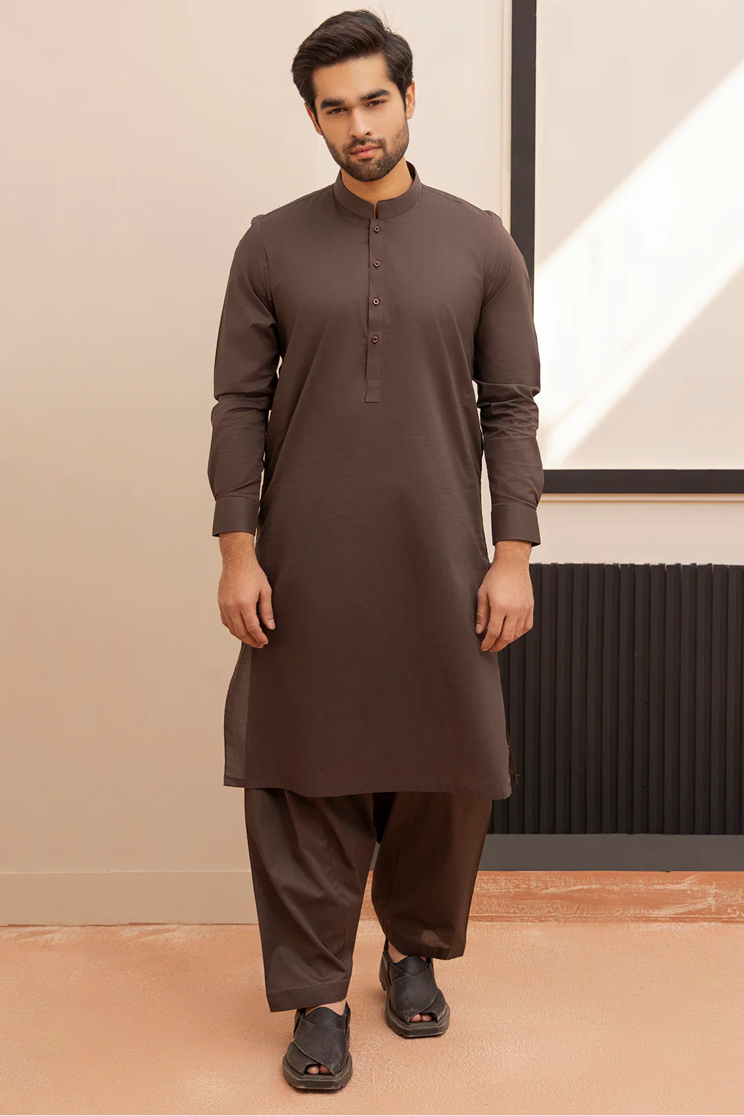 Comfort Cotton Shalwar Kameez - 0034 - Image 77
