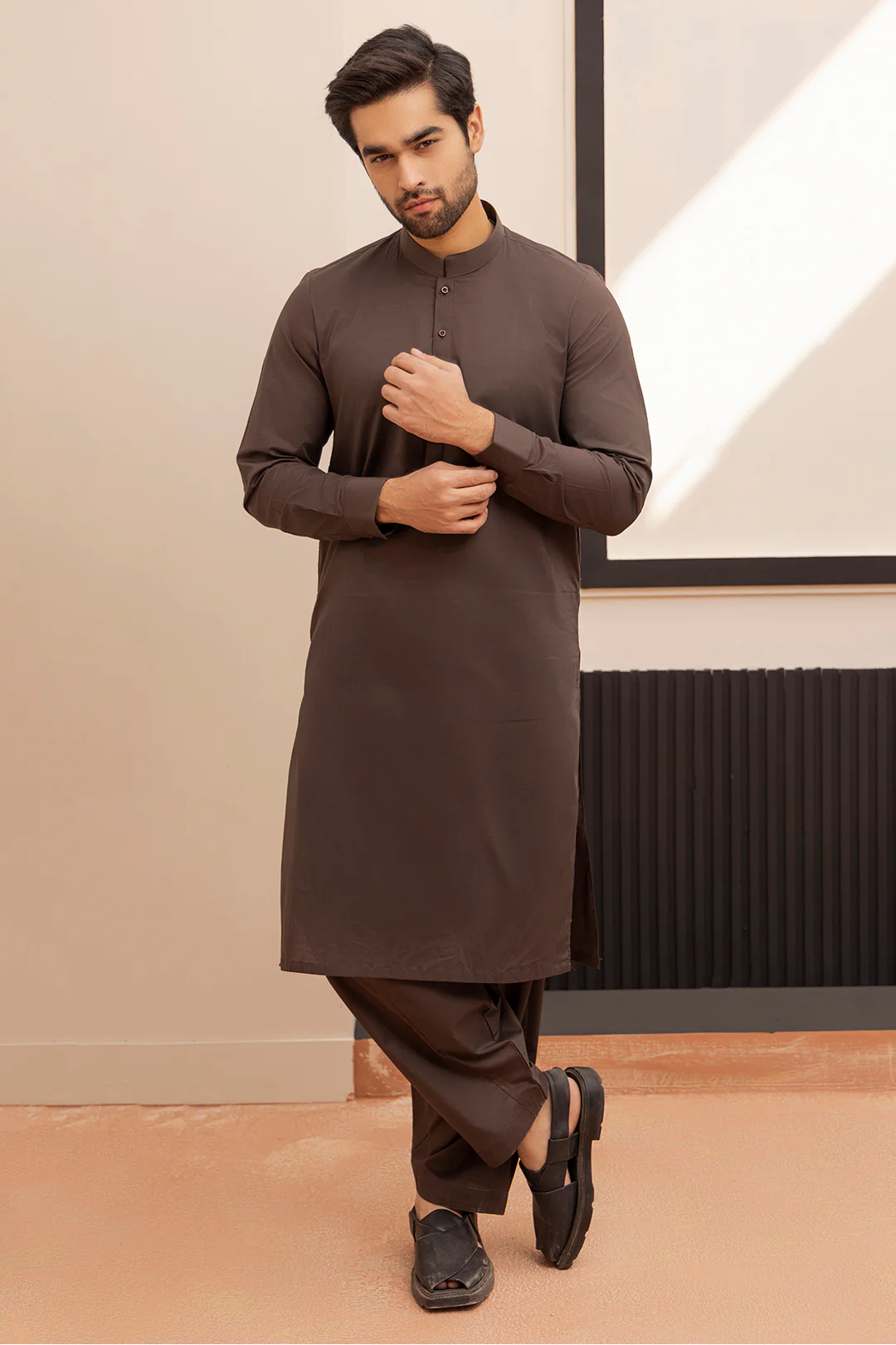Comfort Cotton Shalwar Kameez - 0034 - Image 82