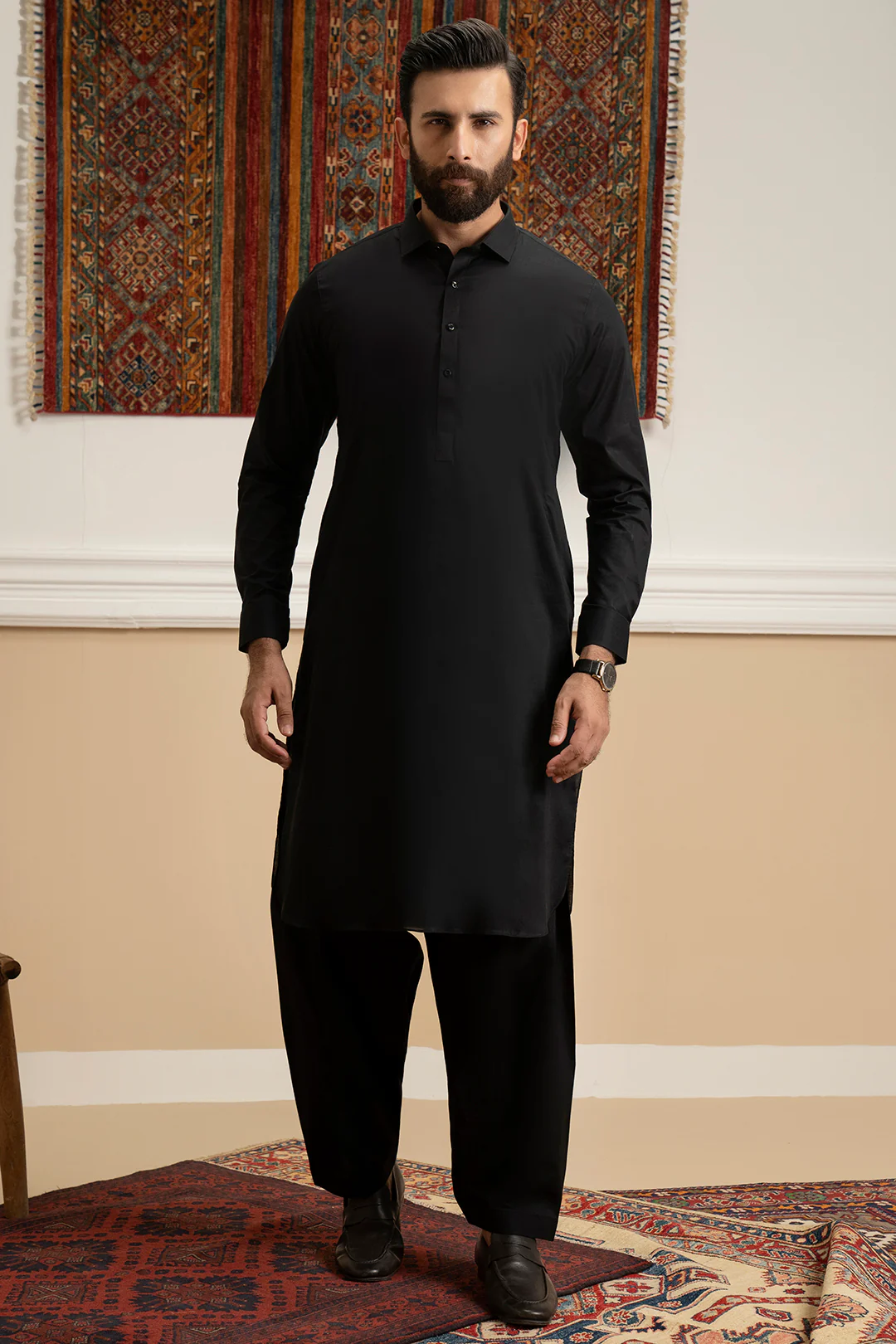 Comfort Cotton Shalwar Kameez - 0034 - Image 91
