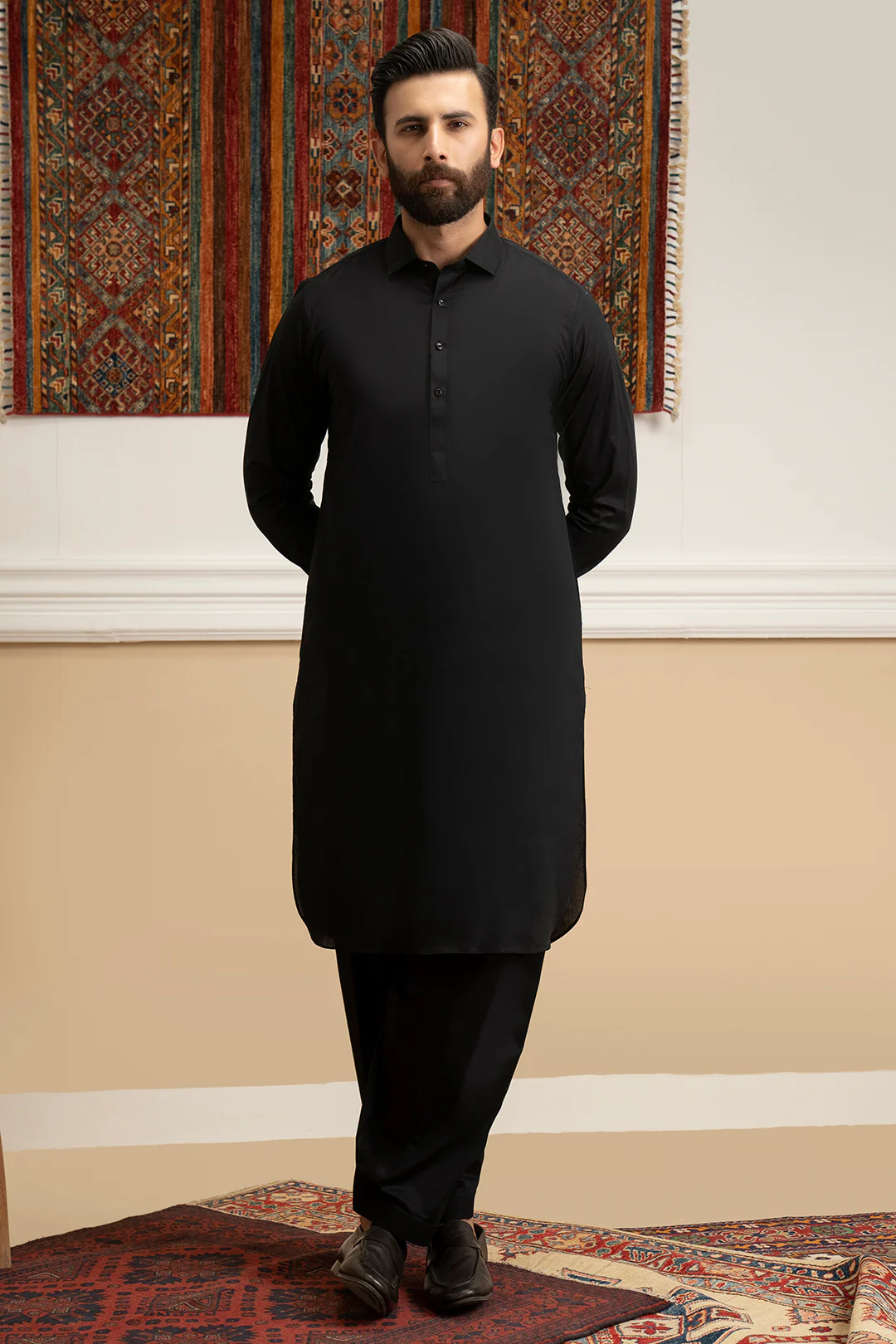 Comfort Cotton Shalwar Kameez - 0034 - Image 96