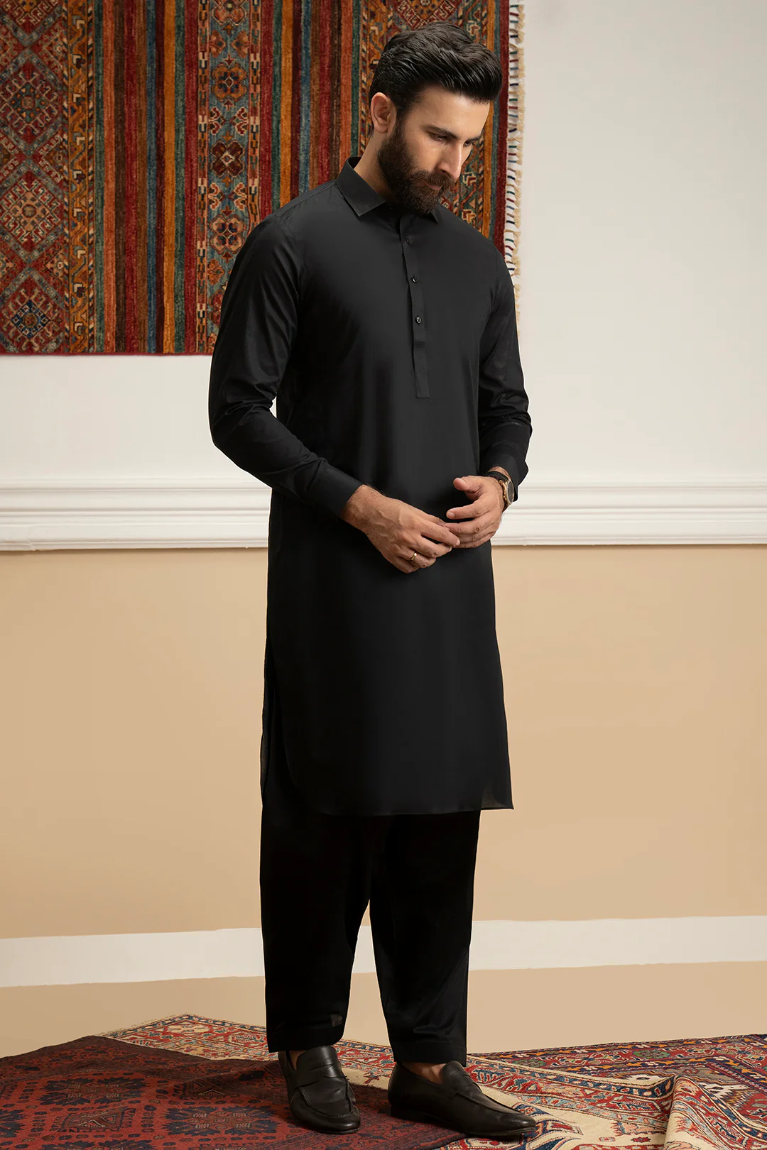 Comfort Cotton Shalwar Kameez - 0034 - Image 97