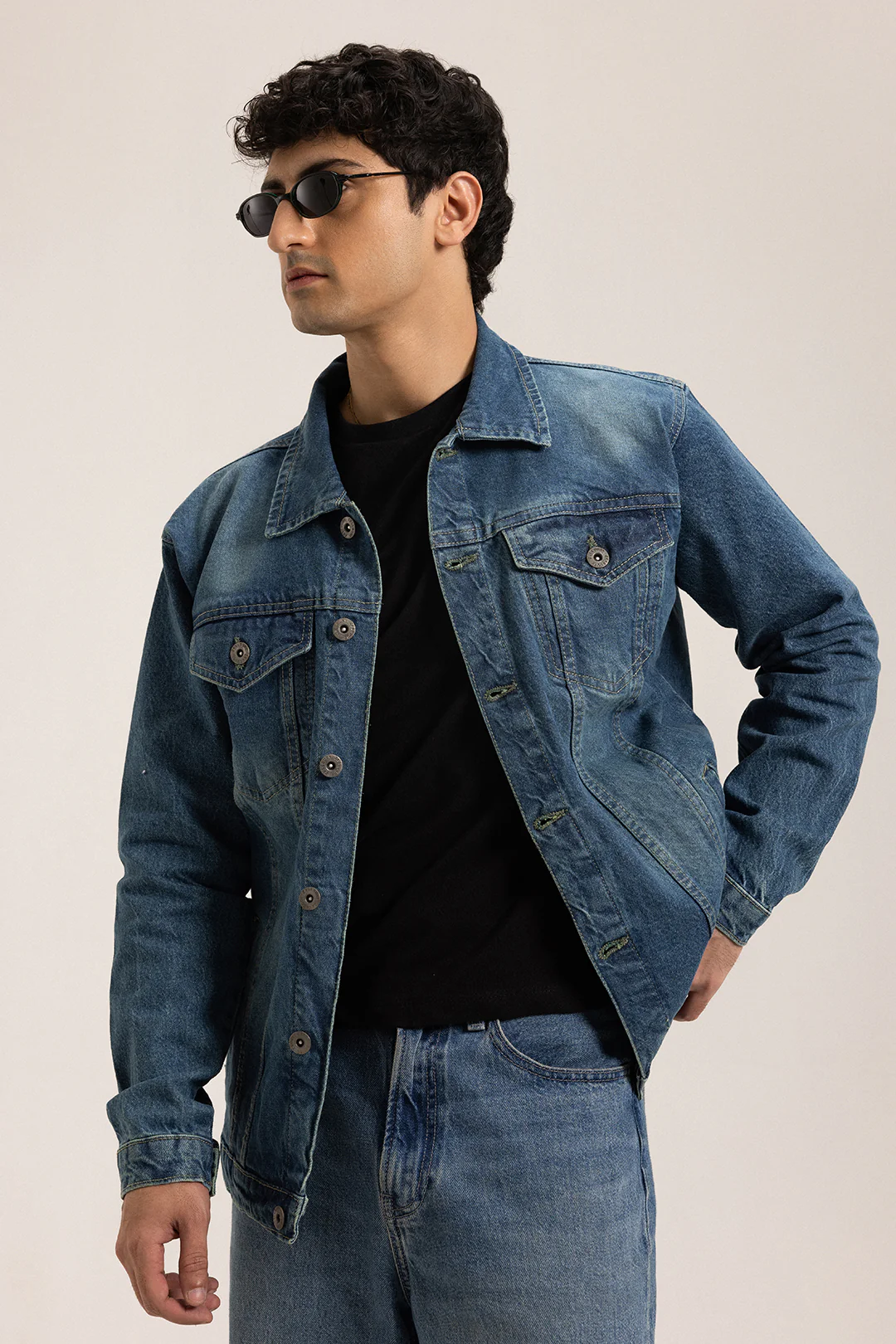 Denim Jacket - 5007 - Image 9