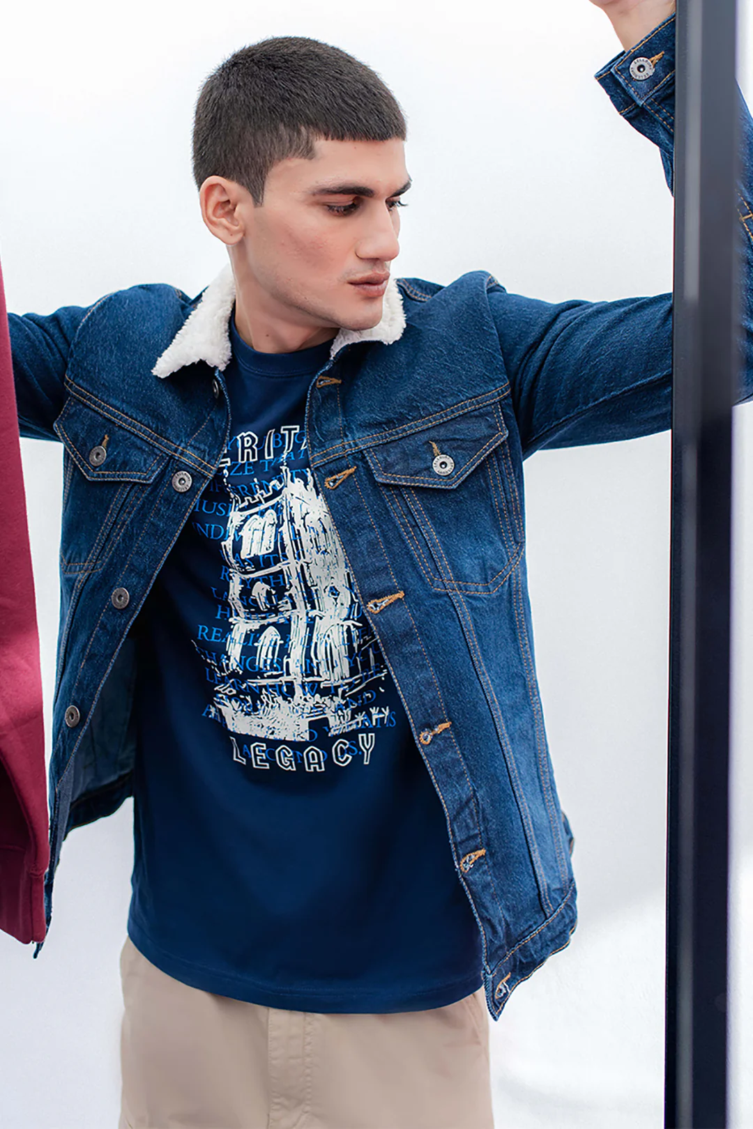 Denim Jacket - S001 - Image 10
