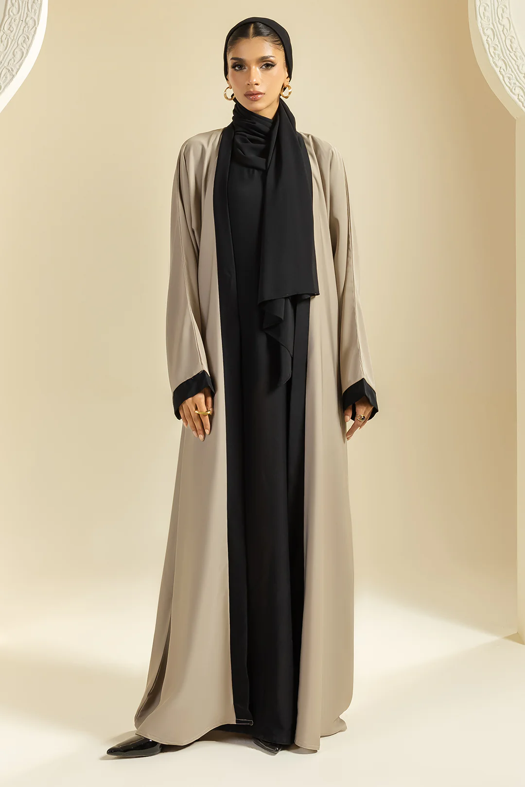 Double Upper Abaya - 5024