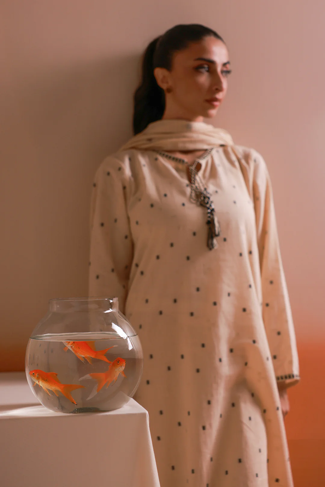 Embroidered Kurta Dupatta Trouser - 3353 - Image 3
