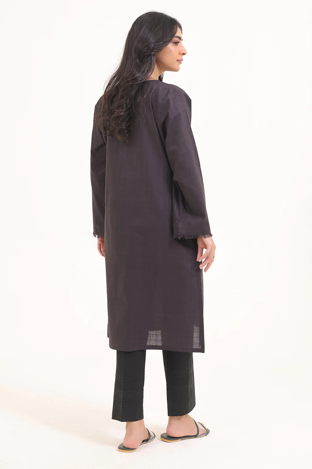 Embroidered Kurta - 1387 - Image 5