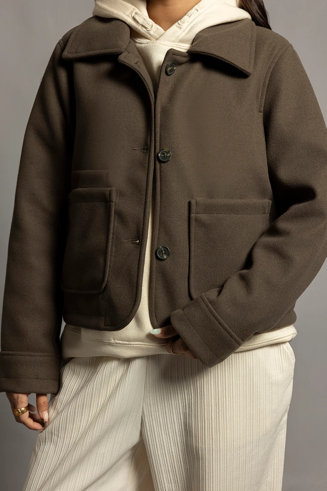 Felt Jacket - 5006 - Image 3