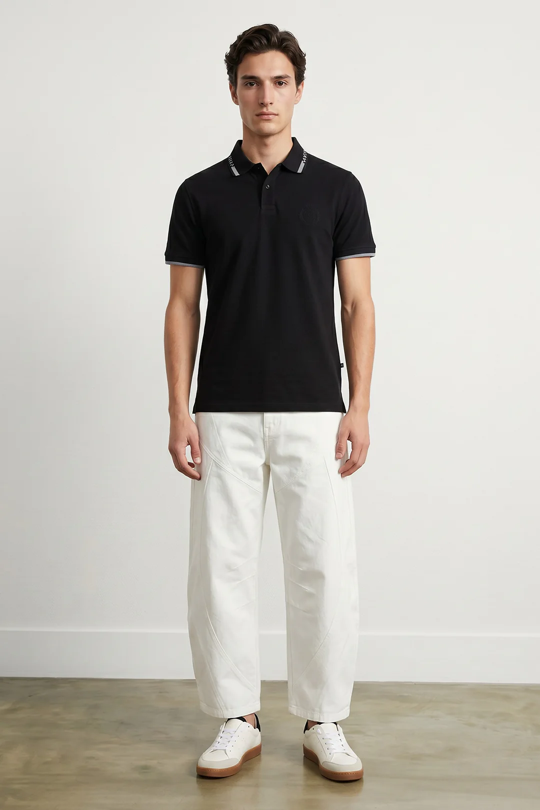 Geomatery Collar Polo - 6002