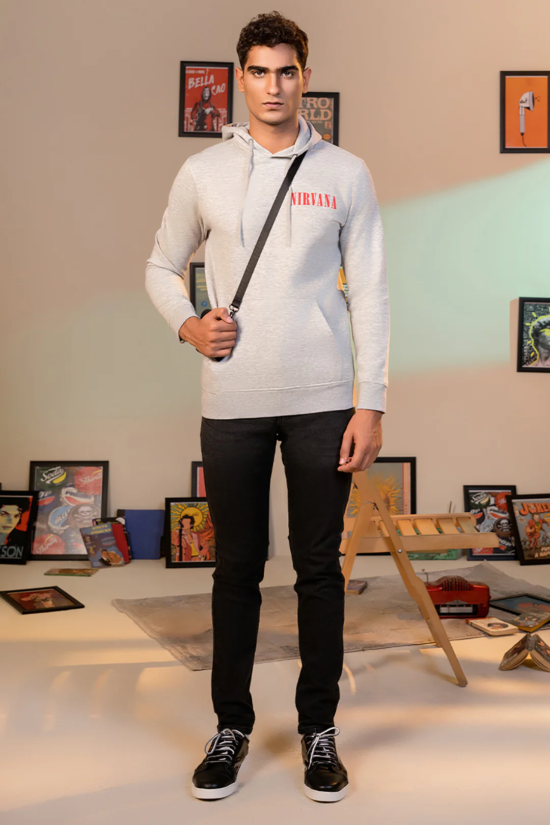 Graphic Hoodie - 3005 - Image 3