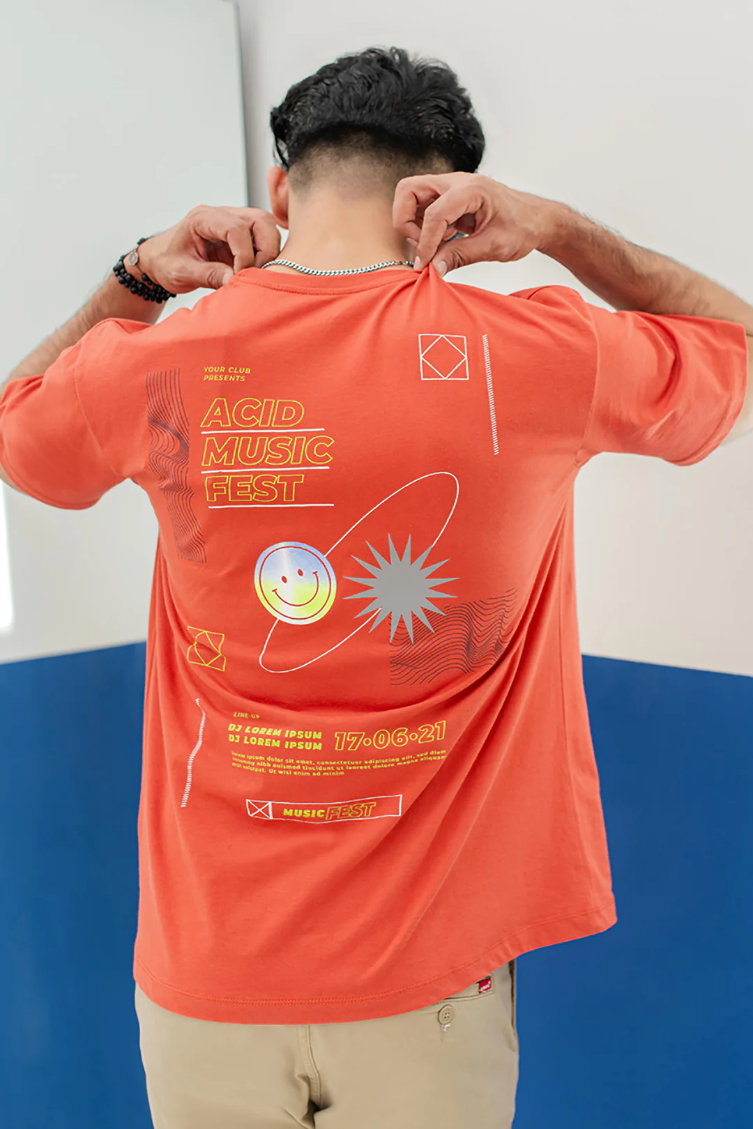 Relax Graphic T-Shirt - X016 - Image 4