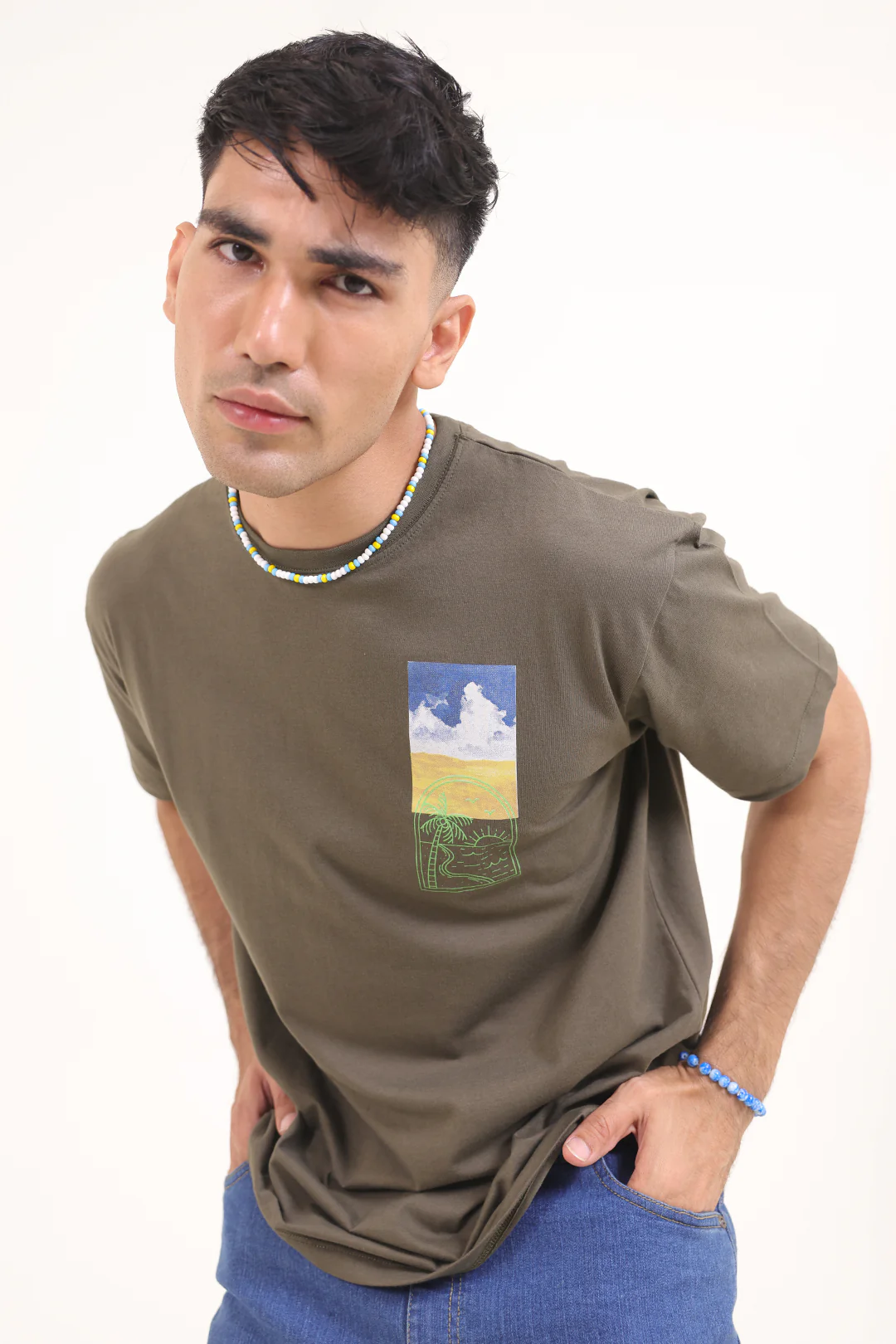 Relax Graphic T-Shirt - X030 - Image 2