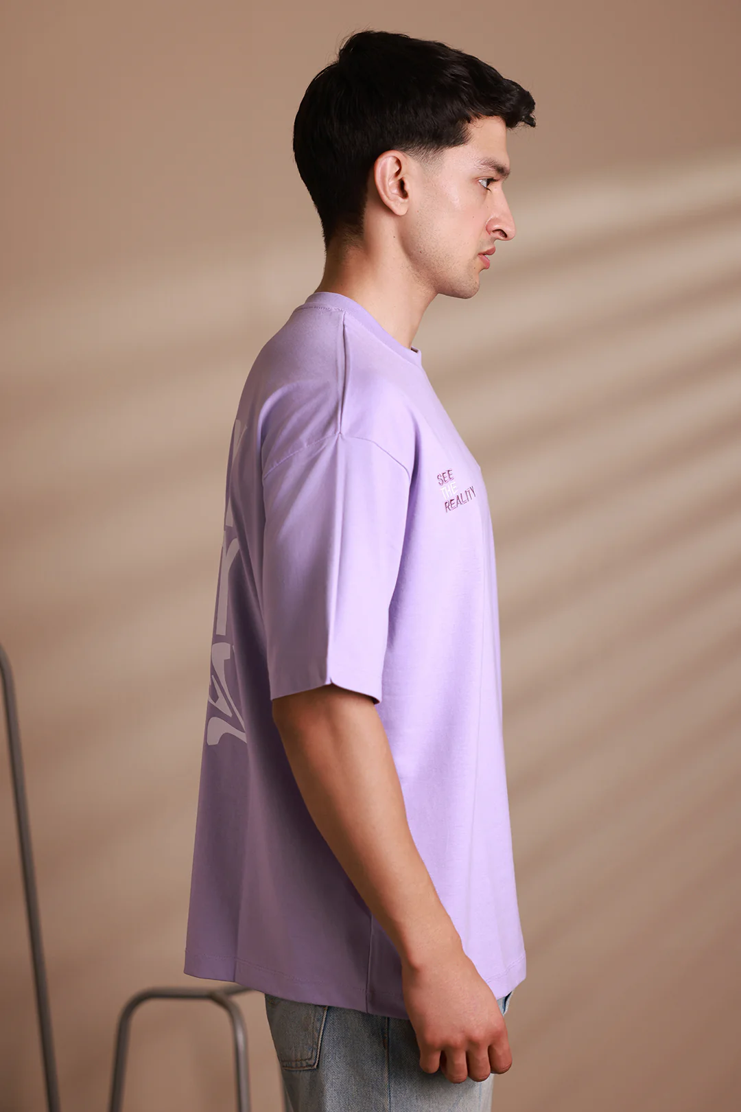 Oversized Graphic T-Shirt - D019 - Image 4