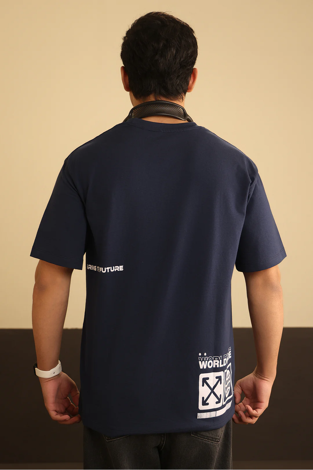 Relax Graphic T-Shirt - X027 - Image 8