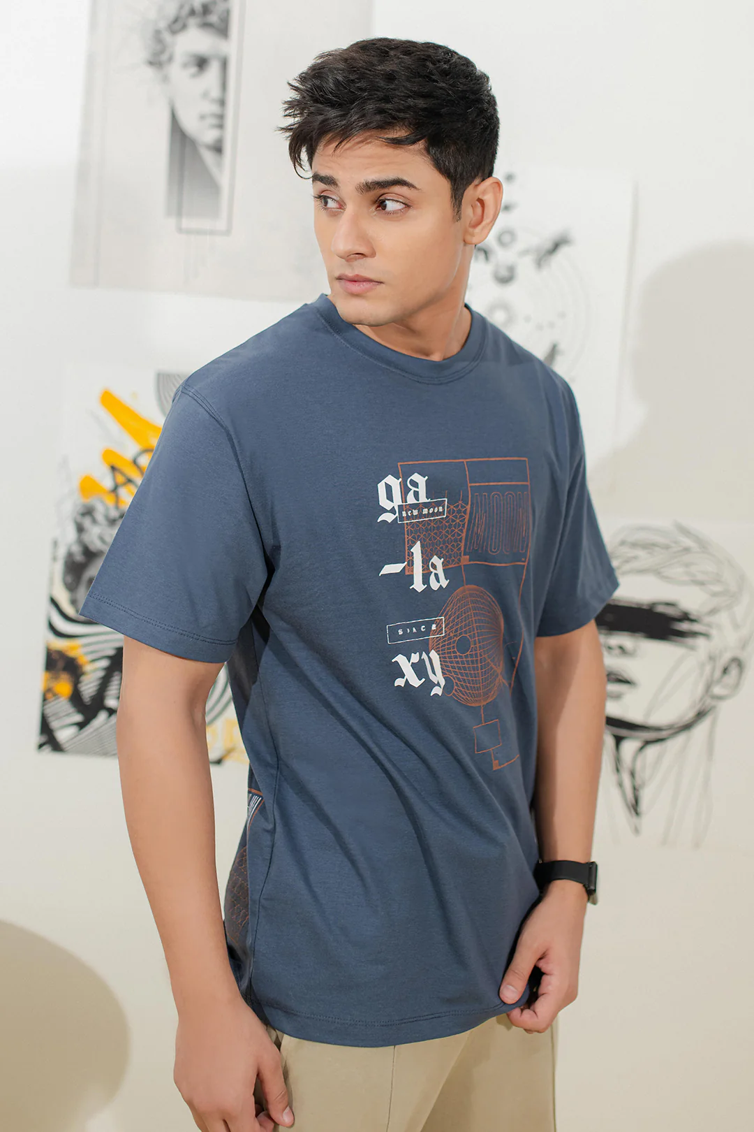 Relax Graphic T-Shirt - X037 - Image 2