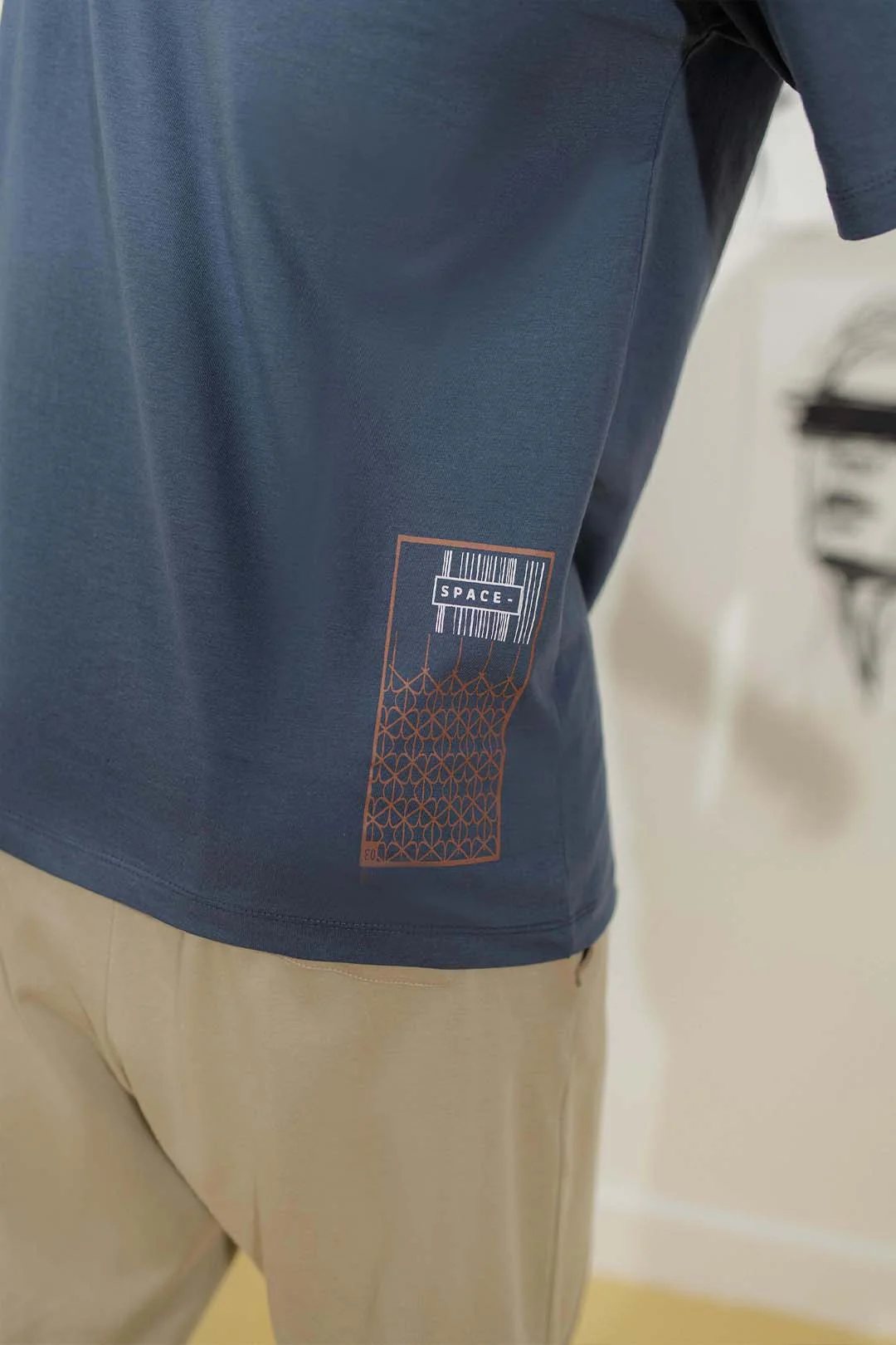 Relax Graphic T-Shirt - X037 - Image 4