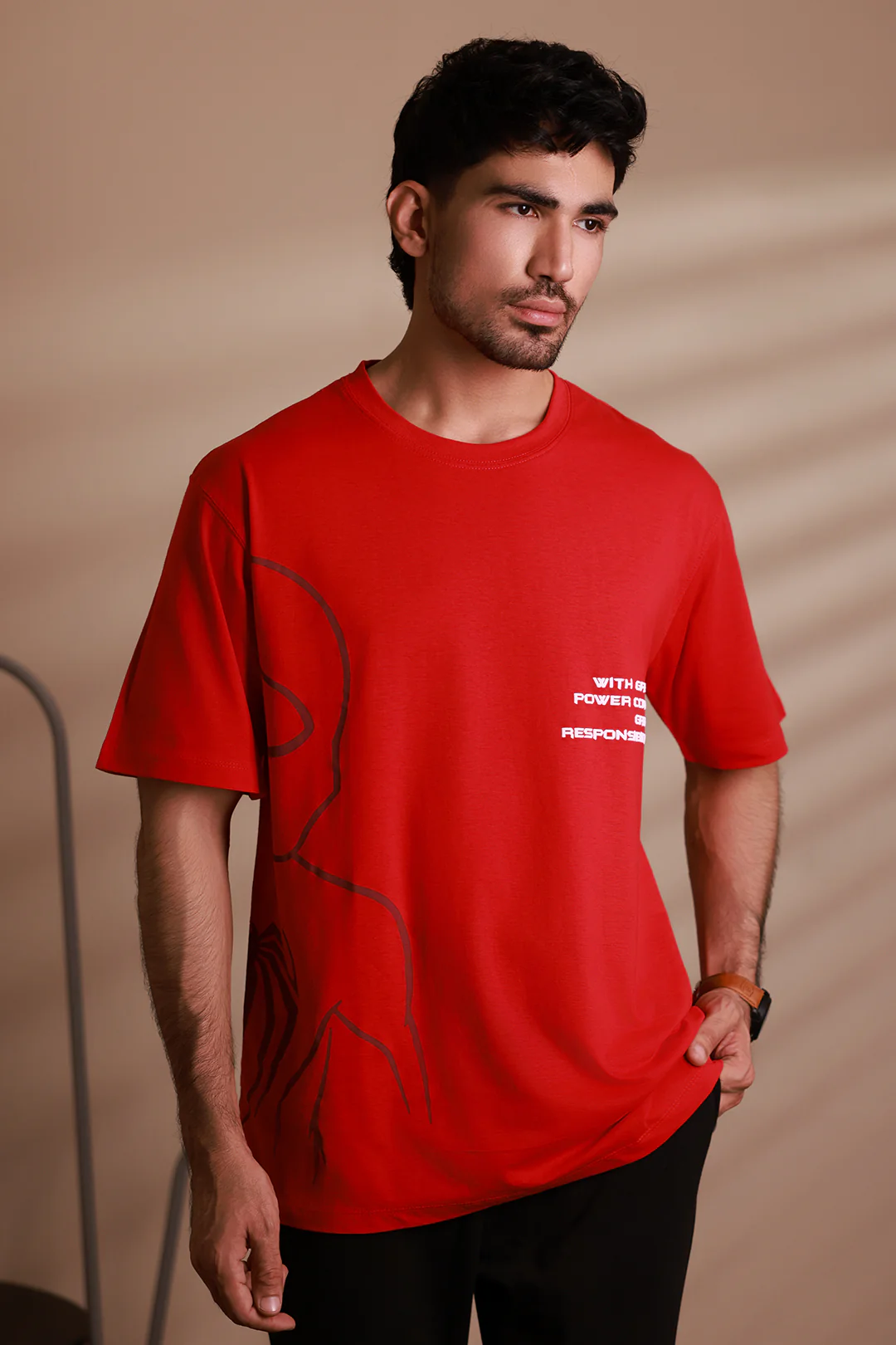 Relax Graphic T-Shirt - X052 - Image 3