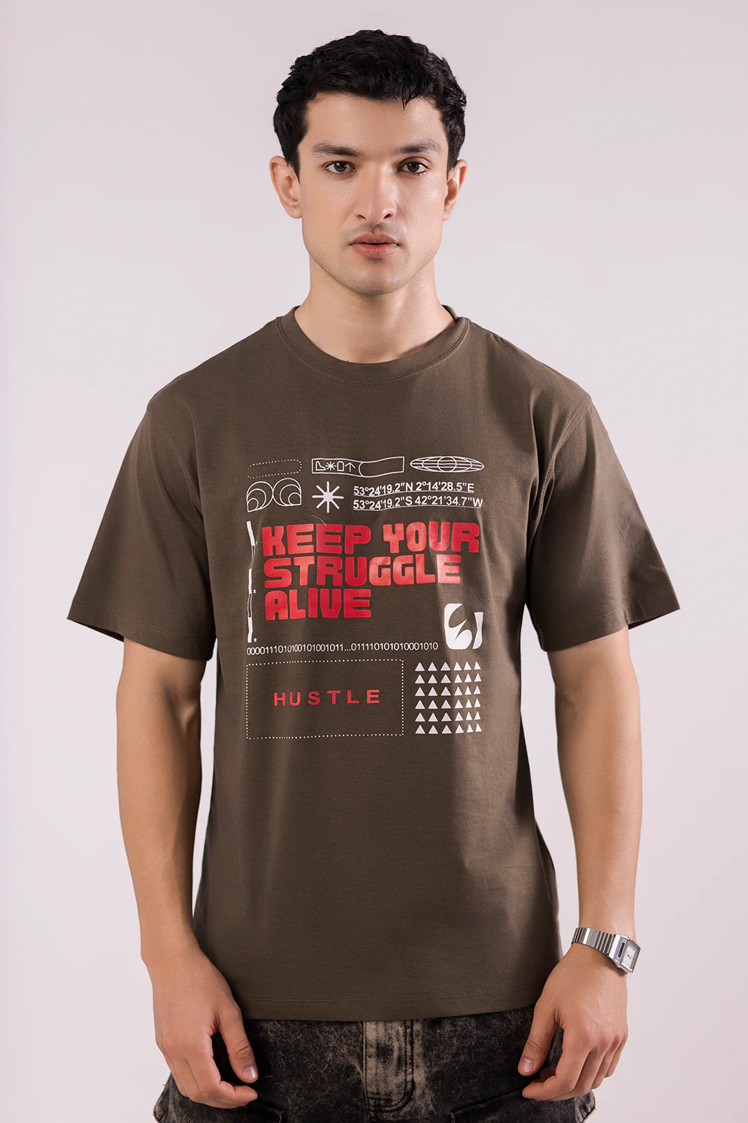 Relax Graphic T-Shirt - X106