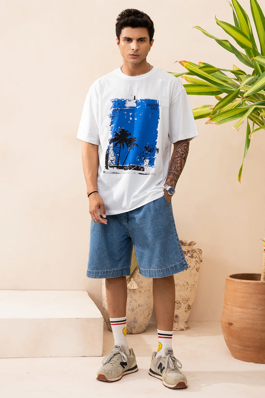 Relax Graphic T-Shirt - X312 - Image 4