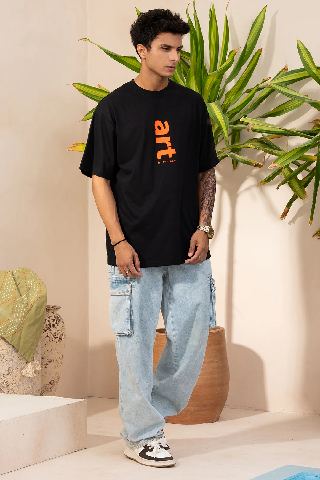 Relax Graphic T-Shirt - X346 - Image 2