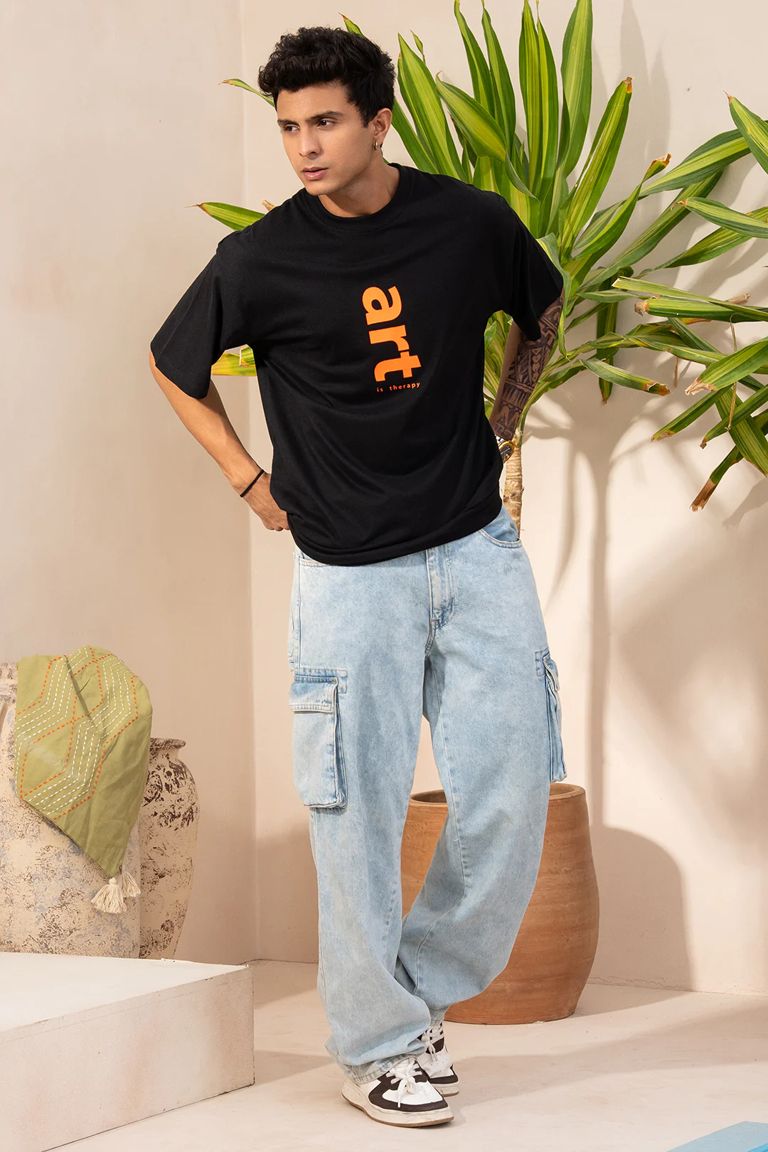 Relax Graphic T-Shirt - X346 - Image 5