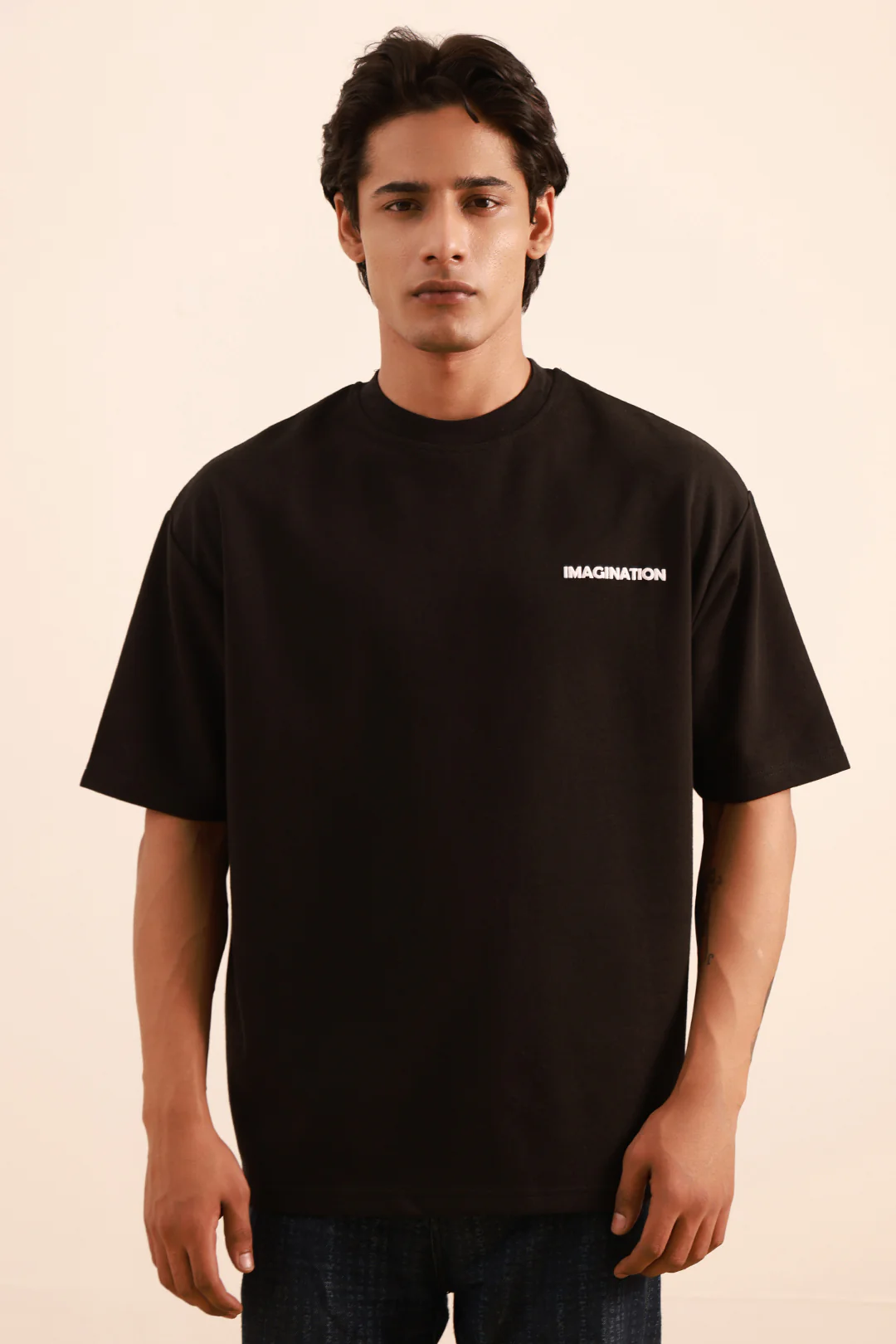 Oversized Graphic T-Shirt - 4002 - Image 2