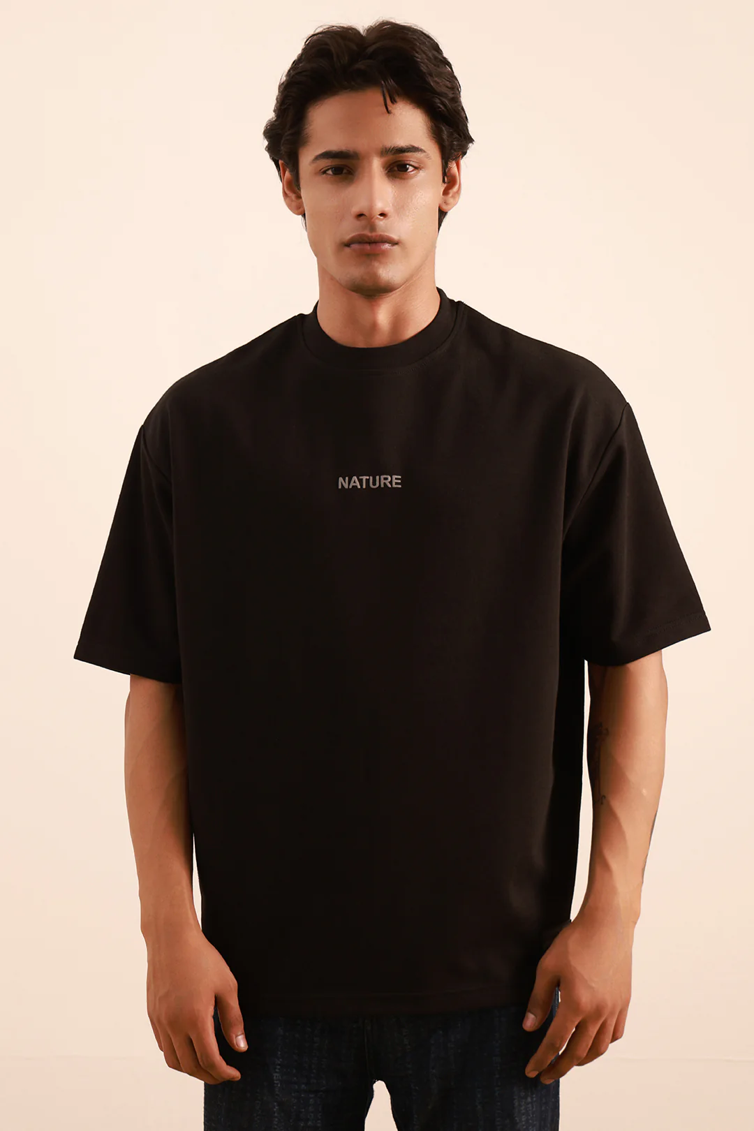 Oversized Graphic T-Shirt - 4003 - Image 2