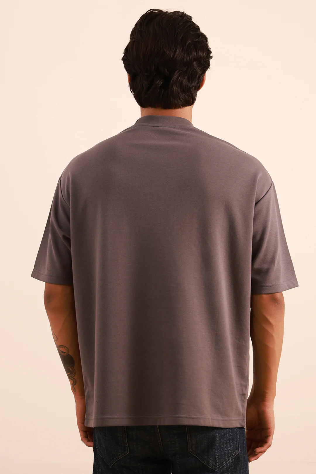 Oversized Graphic T-Shirt - 4013 - Image 4
