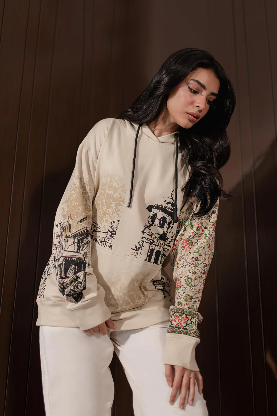 Graphic Hoodie - 4005 - Image 2