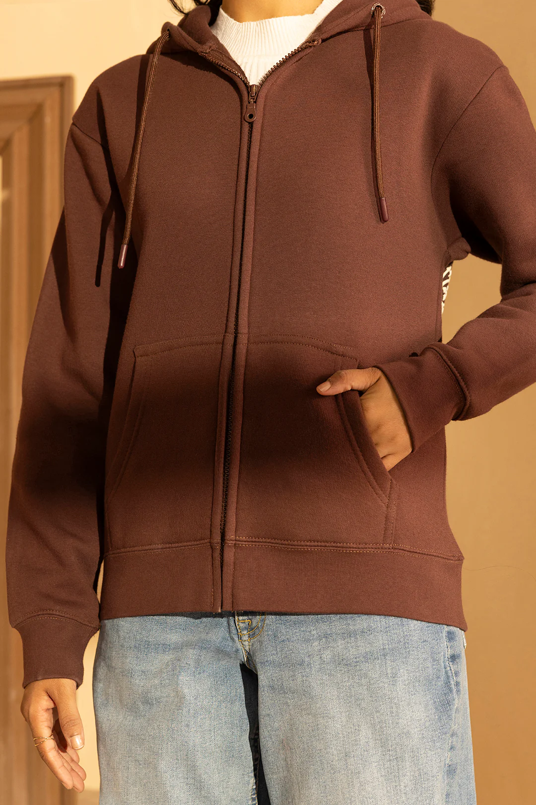 Zipper Hoodie - 5001 - Image 4