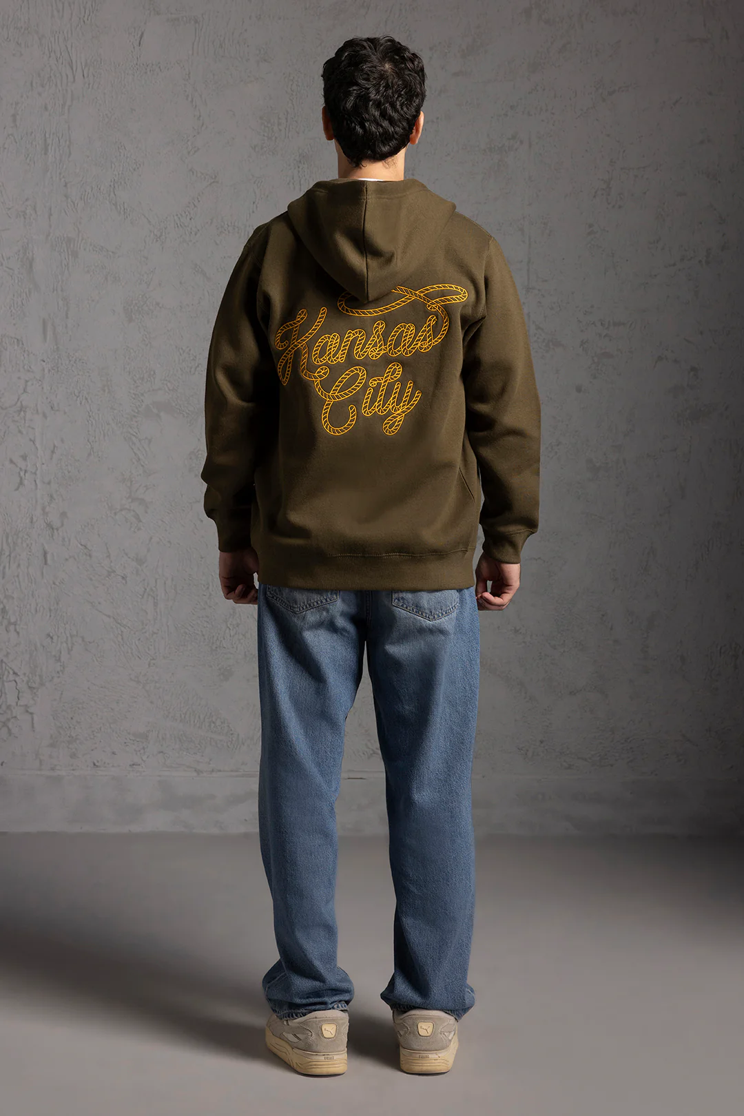 Graphic Zipper Hoodies - 5023 - Image 9