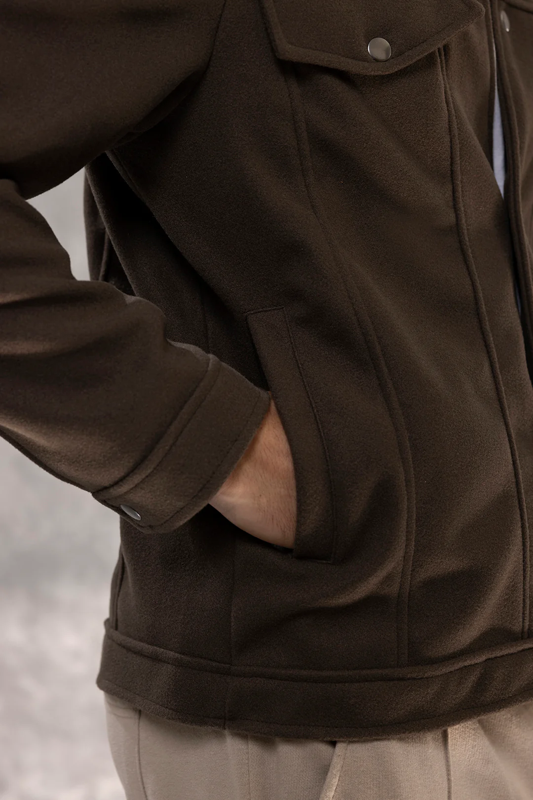Felted Jacket - 5002 - Image 8