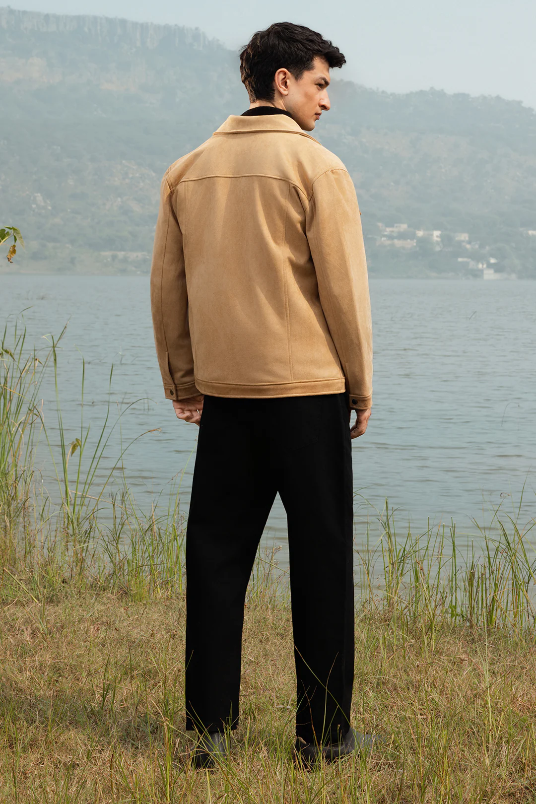 Faux Suede Jacket - 5007 - Image 11